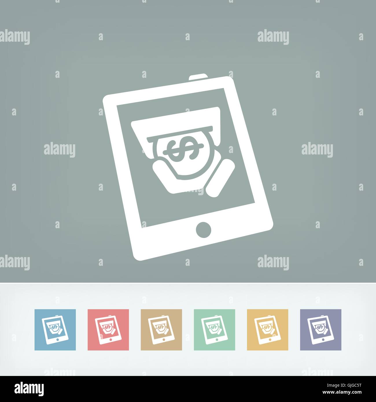 Tablet store icon Stock Vector Image & Art - Alamy