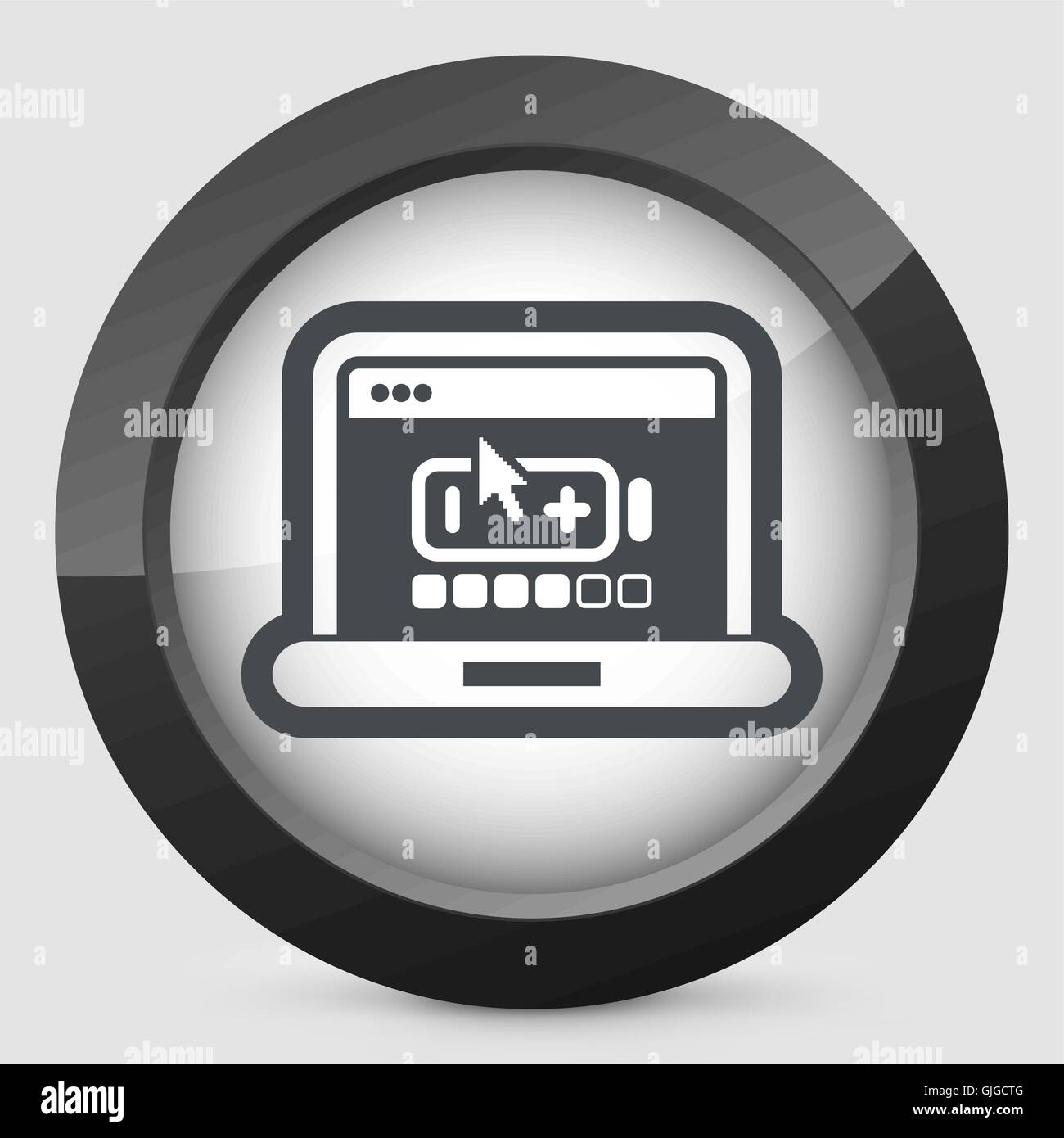 Pc battery level Stock Vector Image & Art - Alamy