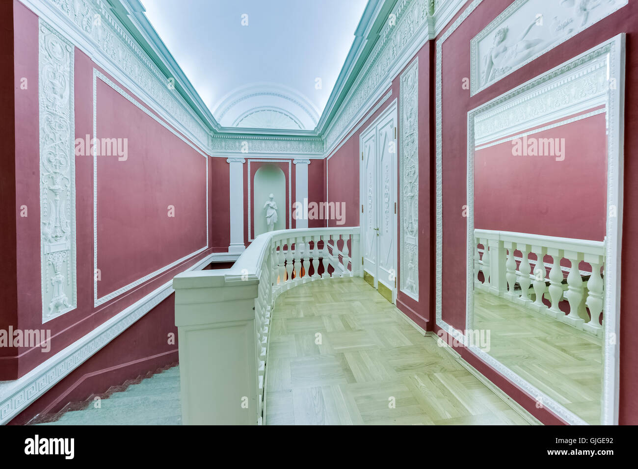 Saint Petersburg, Russia - September 8 2014.  Cinema Interior 'Rodina' ('Homeland') in St. Petersburg. Stock Photo