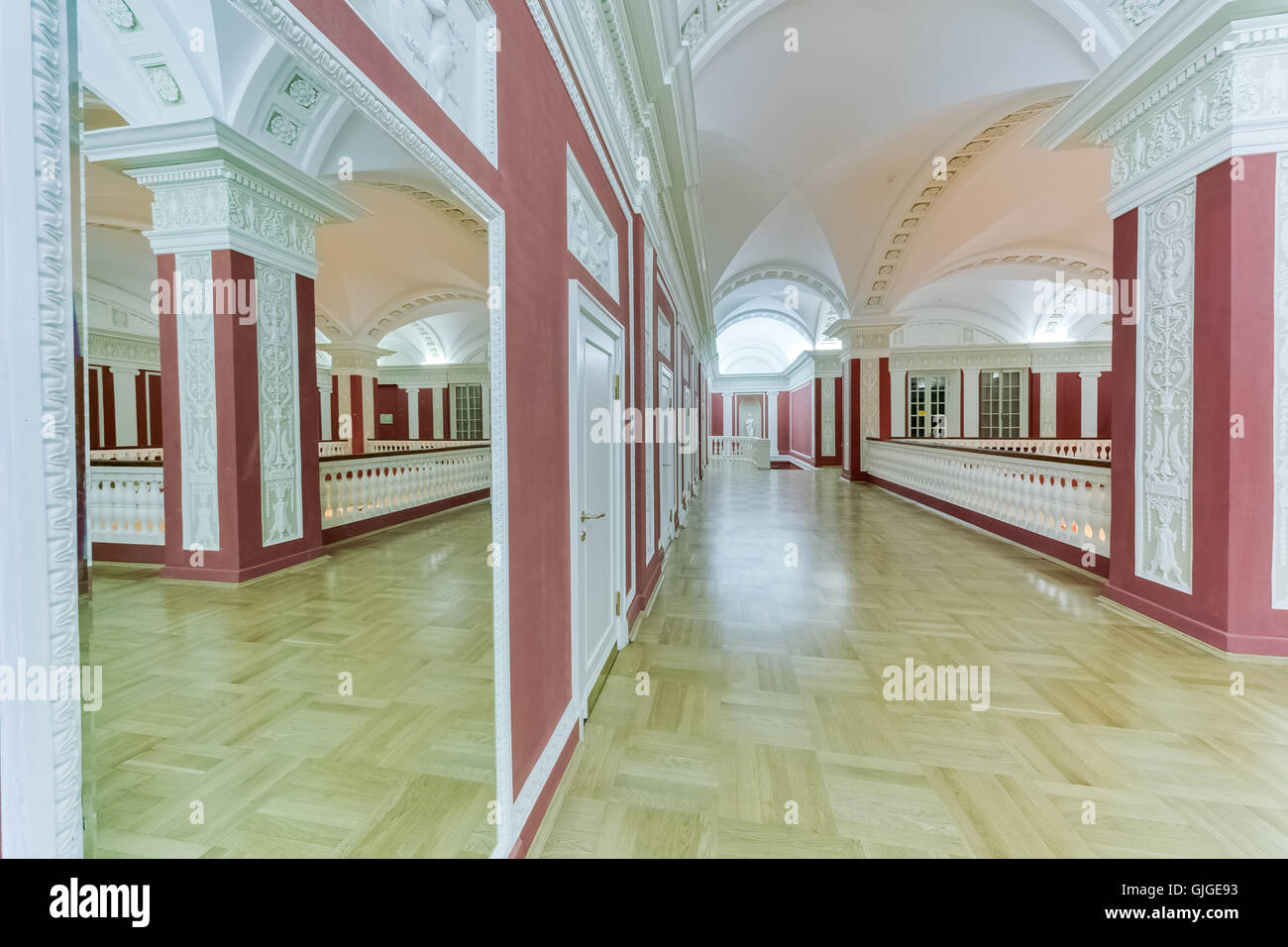 Saint Petersburg, Russia - September 8 2014.  Cinema Interior 'Rodina' ('Homeland') in St. Petersburg. Stock Photo