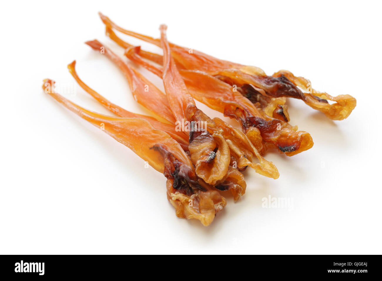 himegai, japanese food delicacy, dried marine product of trough shell Stock Photo