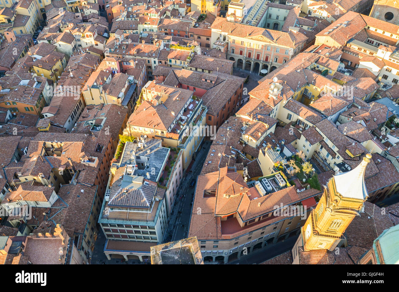 Bologna from above hi-res stock photography and images - Alamy