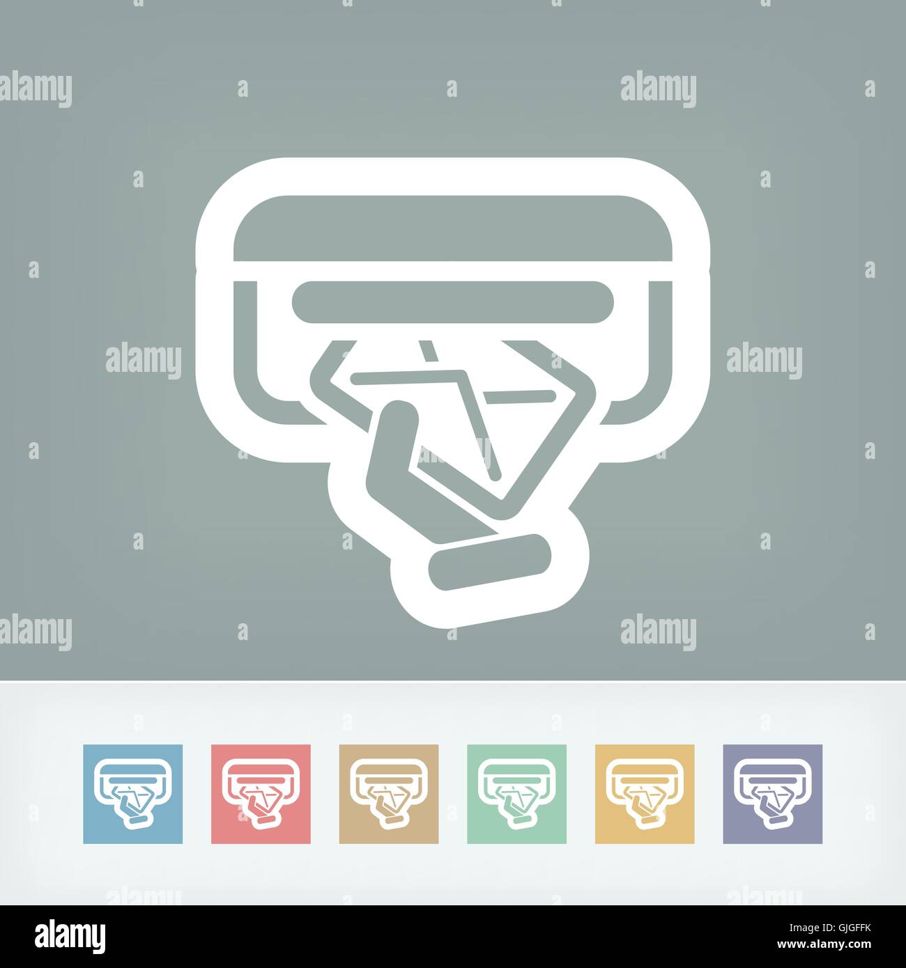 Mail icon concept Stock Vector Image & Art - Alamy