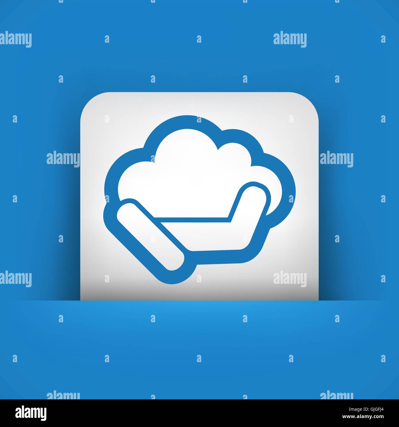 Cloud internet icon hi-res stock photography and images - Alamy
