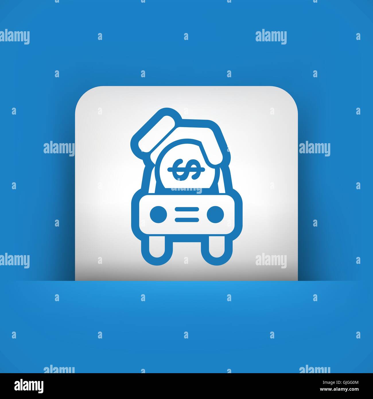 Car money icon Stock Vector Image & Art - Alamy
