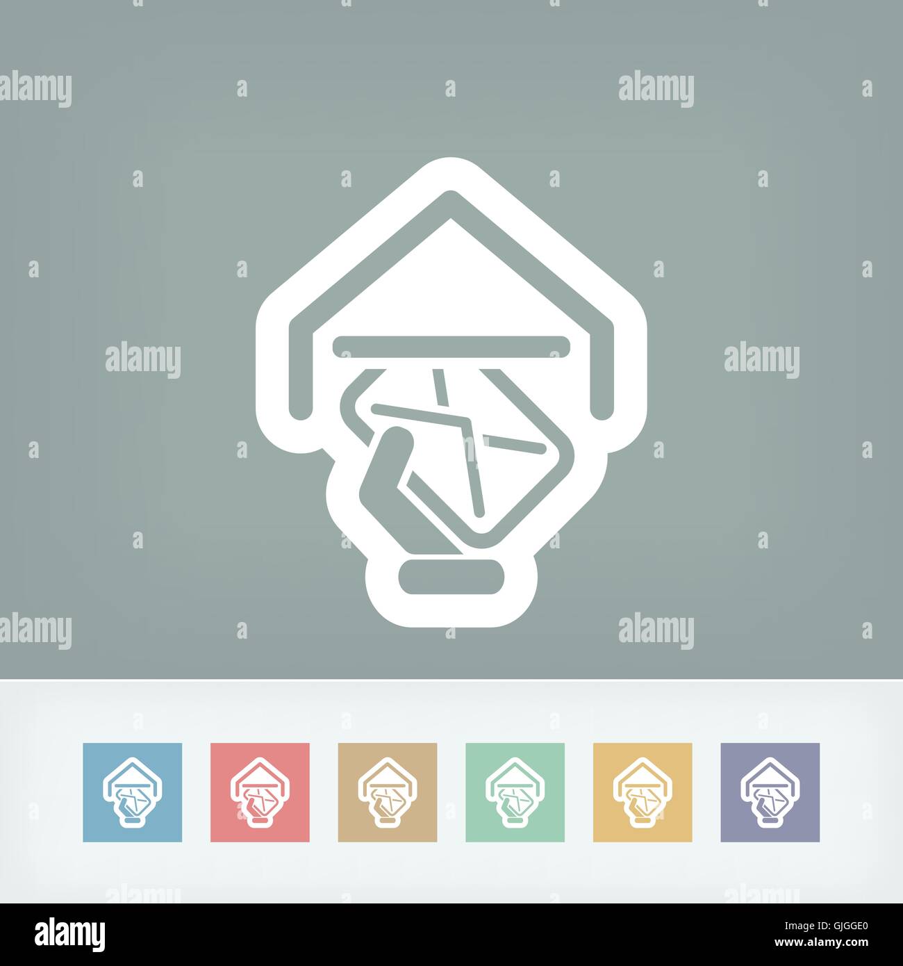 Mail icon concept Stock Vector Image & Art - Alamy