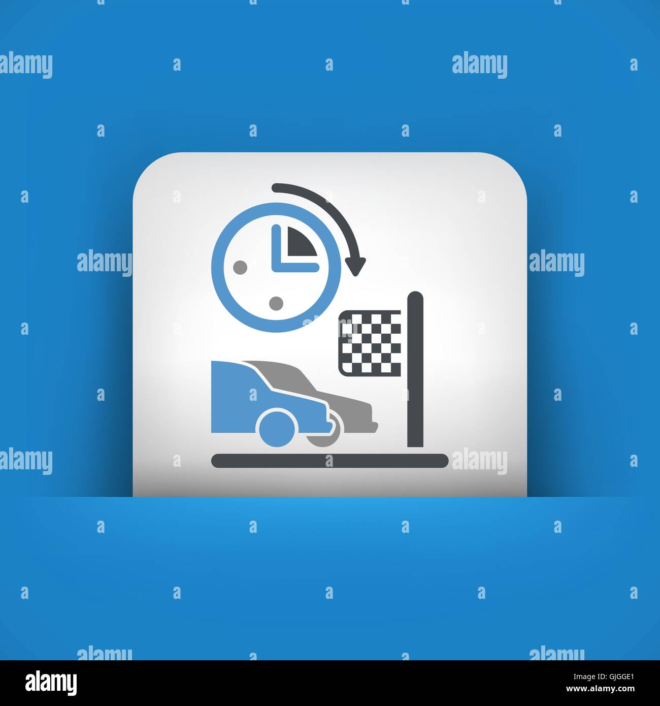 Car race icon Stock Vector Image & Art Alamy