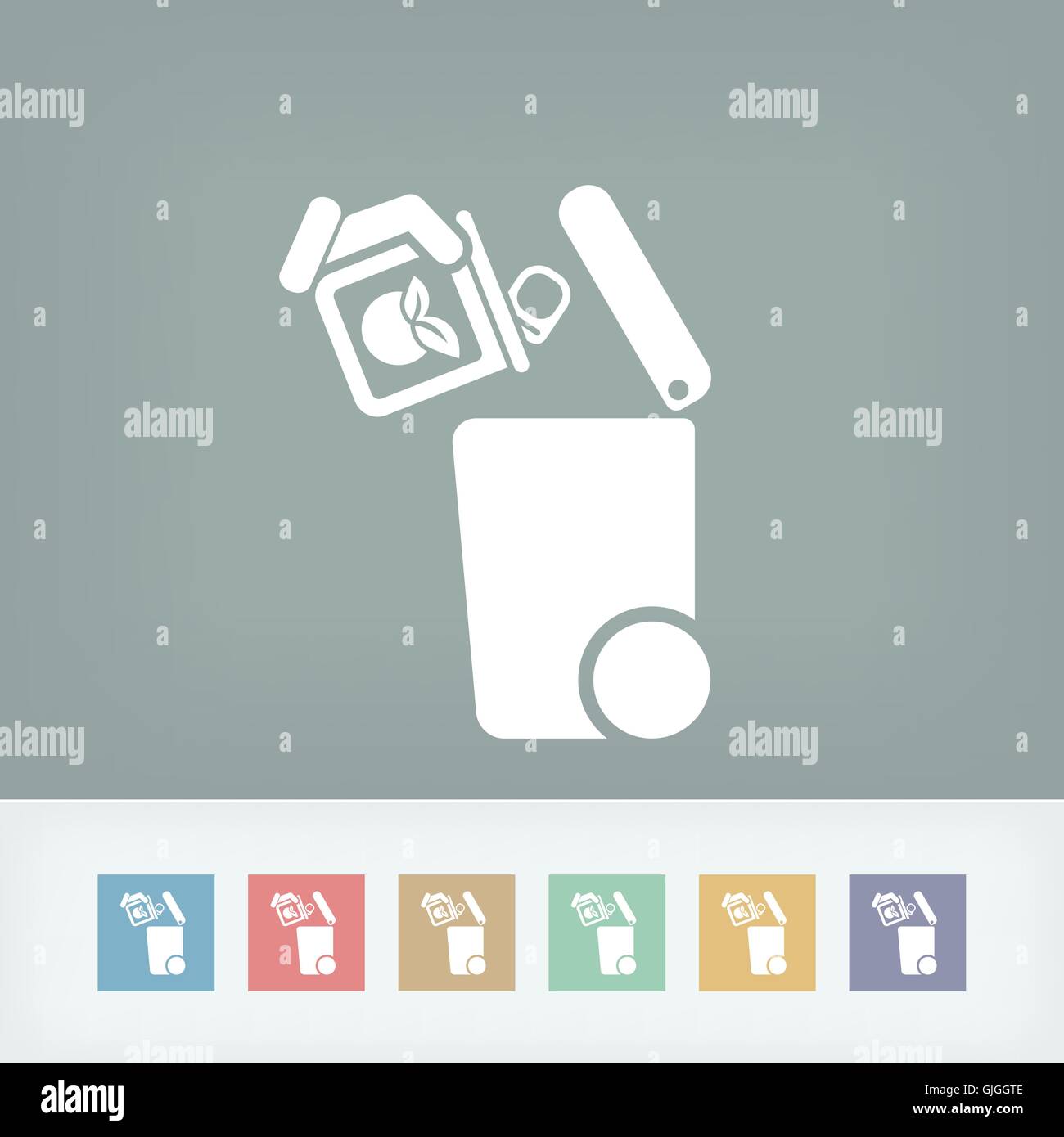 Separate waste collection icon Stock Vector Image & Art - Alamy