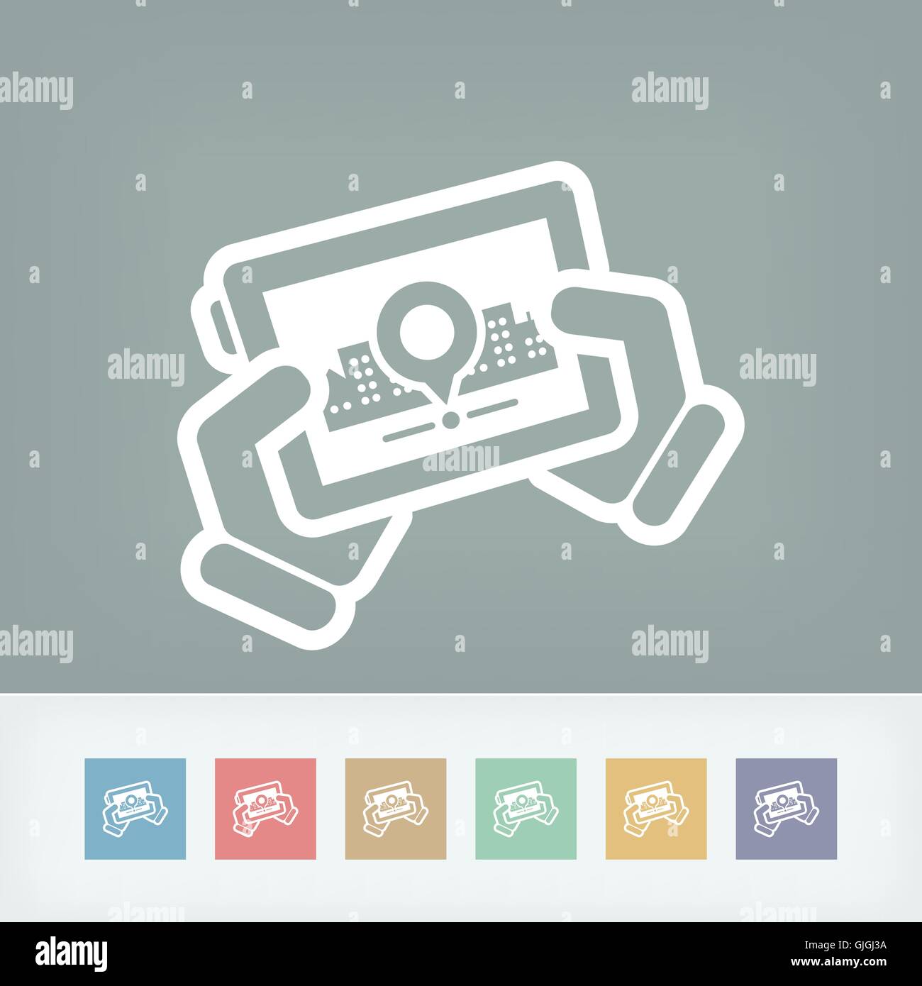 City map icon Stock Vector Image & Art - Alamy