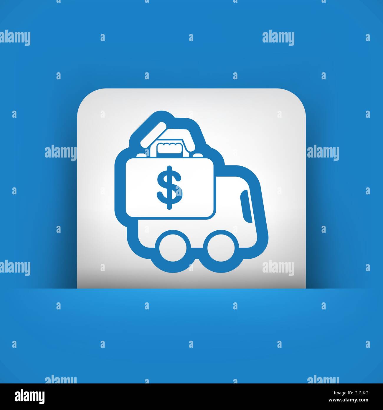 Money van transfer Stock Vector Image & Art Alamy
