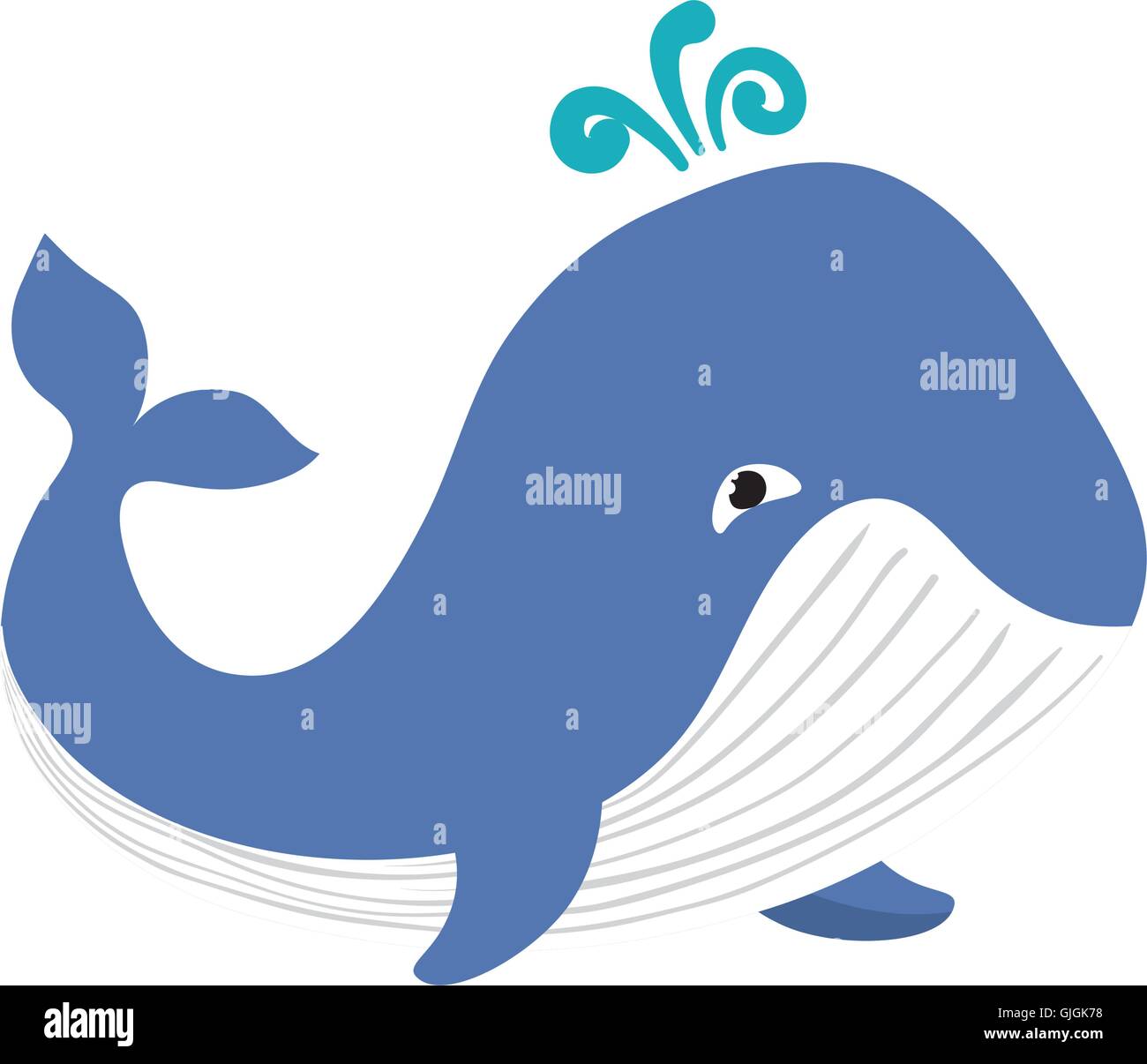 whale sea life animal icon. Vector graphic Stock Vector Image & Art - Alamy