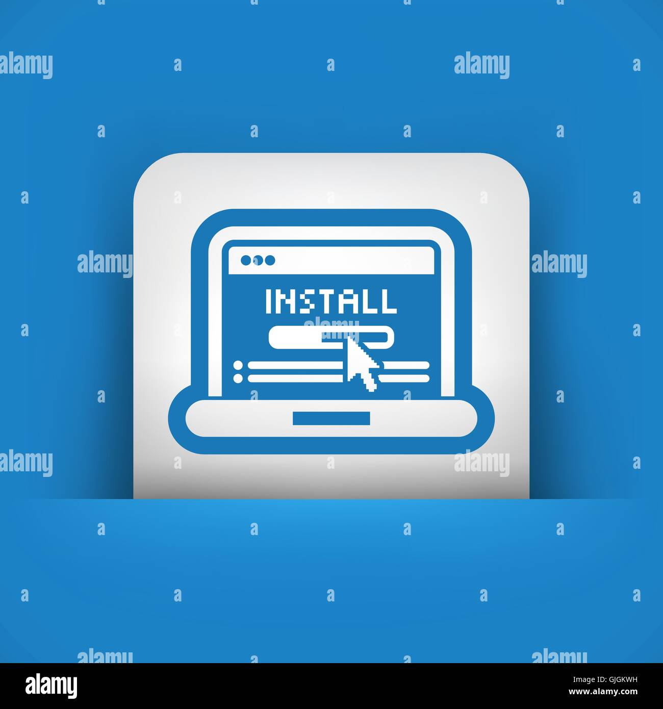 Установить vector