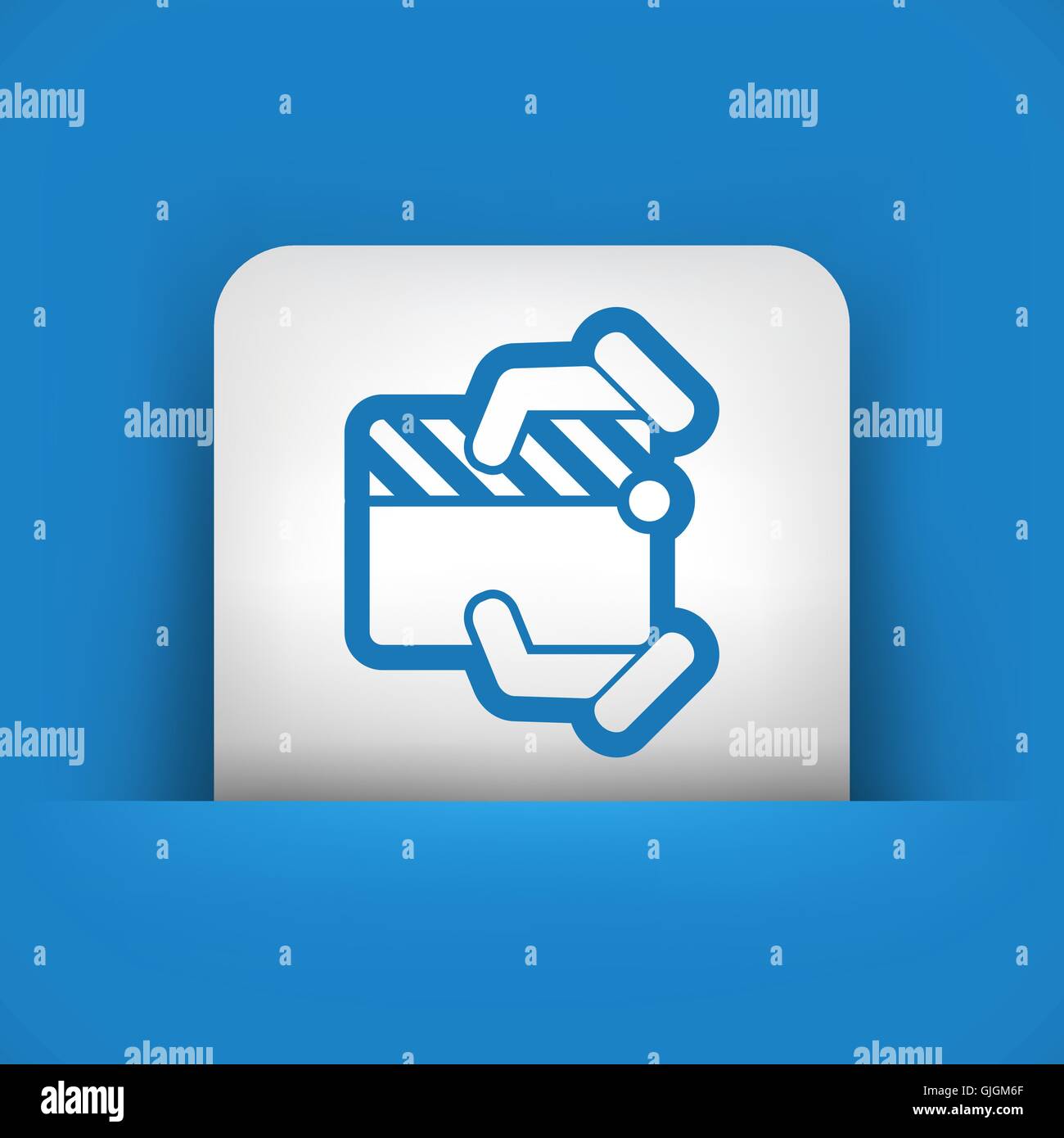 Clapboard concept icon Stock Vector Image & Art - Alamy