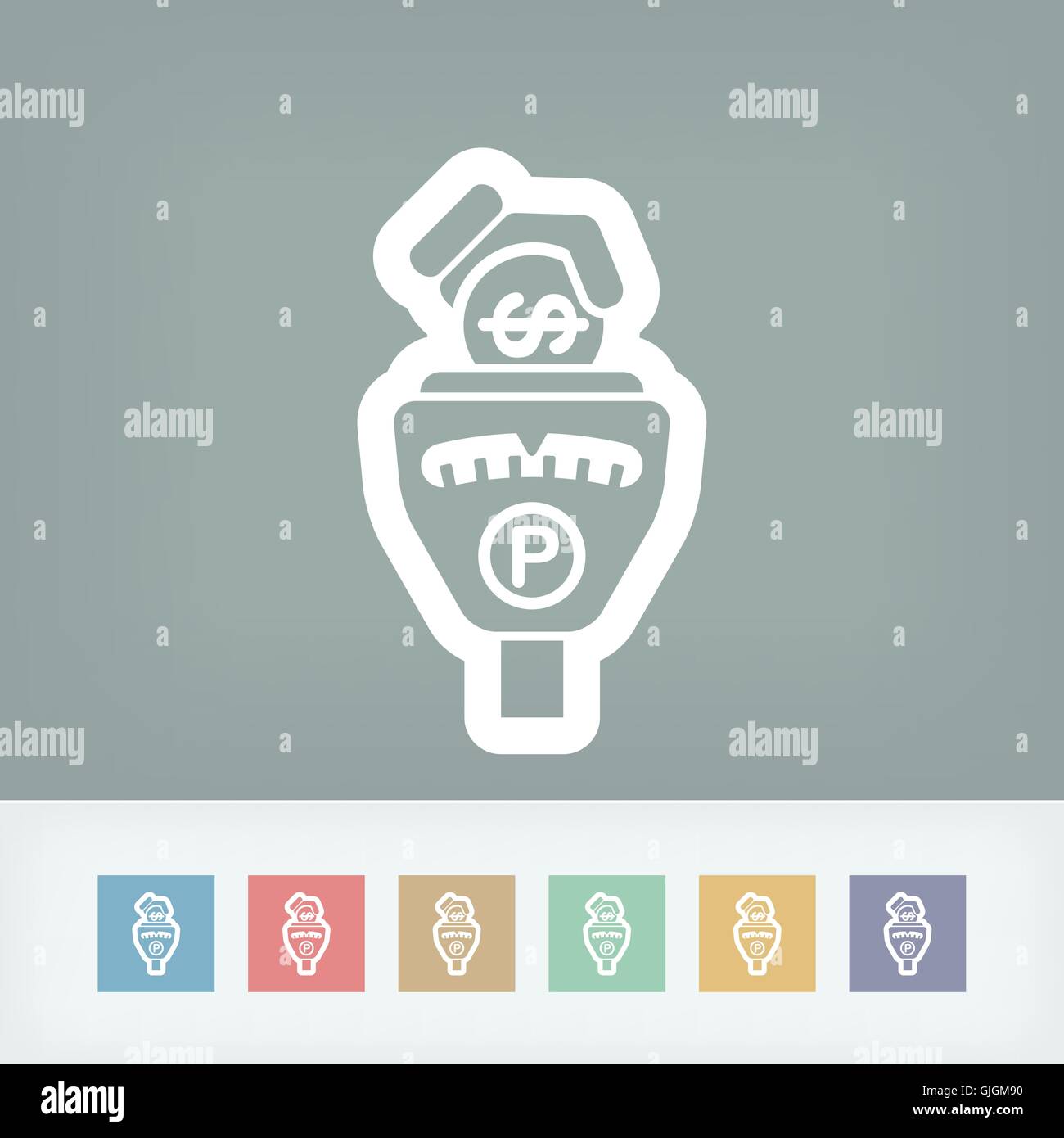 Pay at meter Stock Vector Images - Alamy