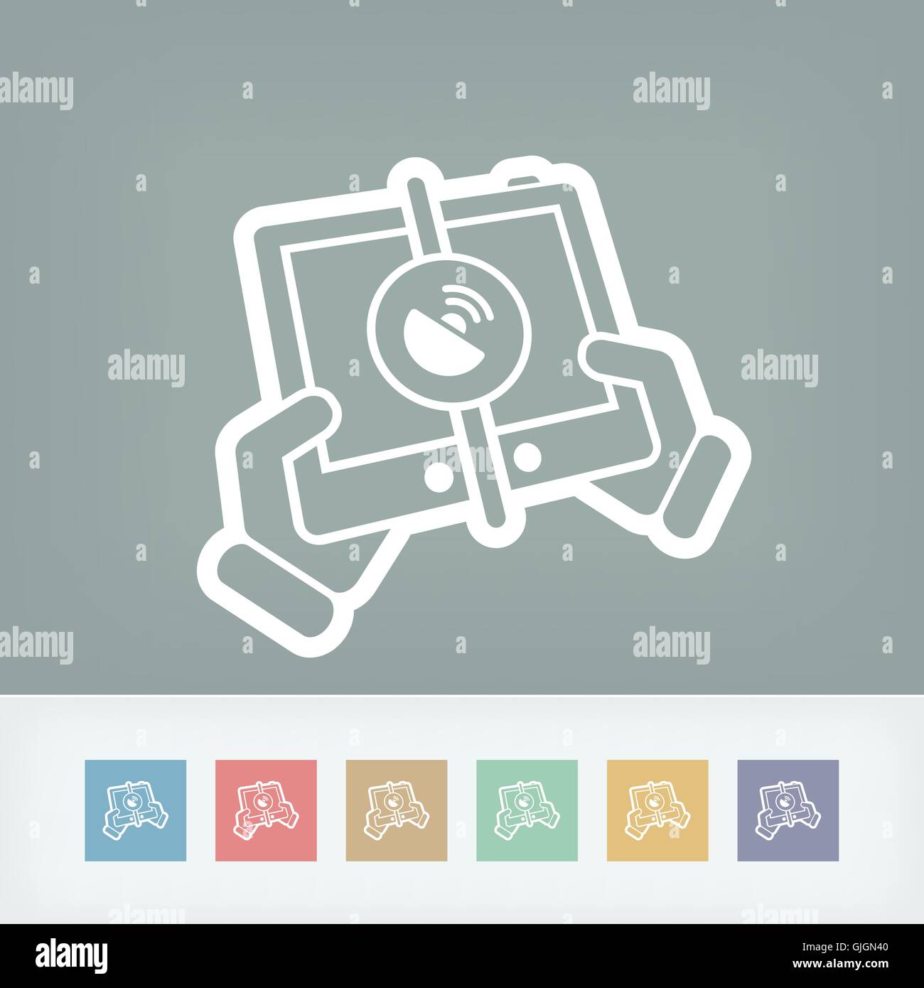 Mobile connection icon Stock Vector Image & Art - Alamy
