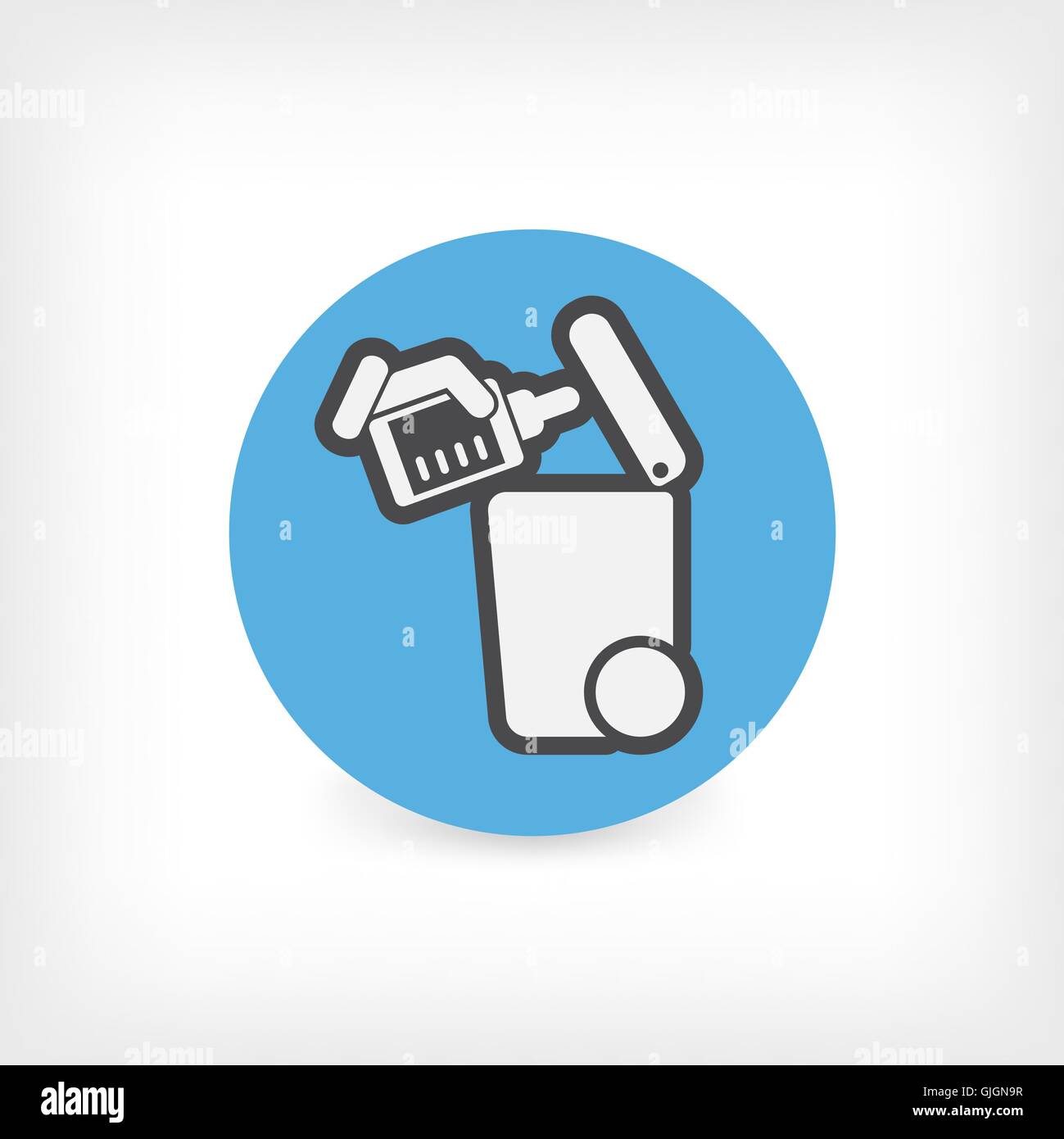 Separate waste collection icon Stock Vector Image & Art - Alamy