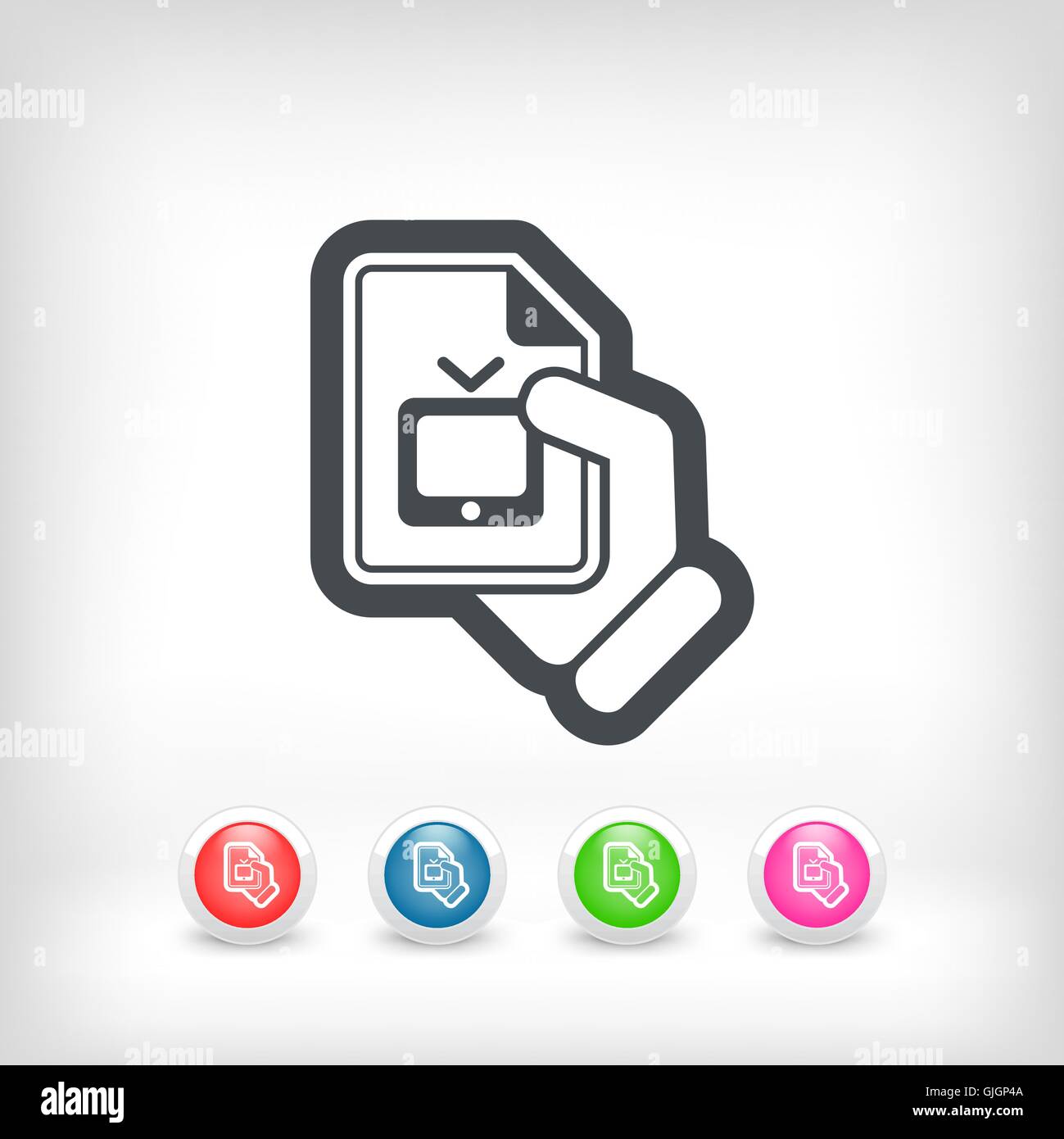 Video link Stock Vector Images - Alamy