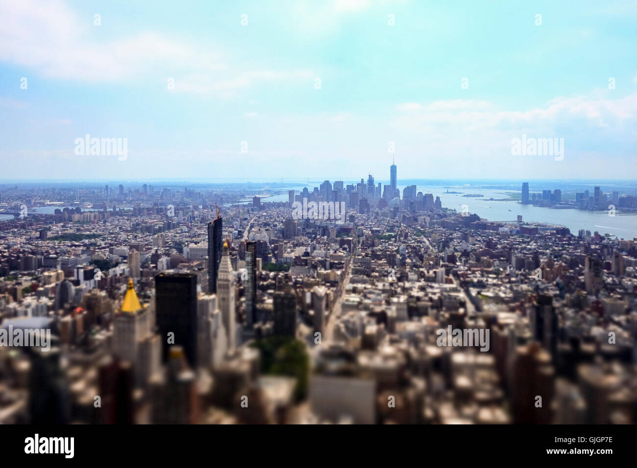 The View From The Open 86th Floor Observation Deck On The The