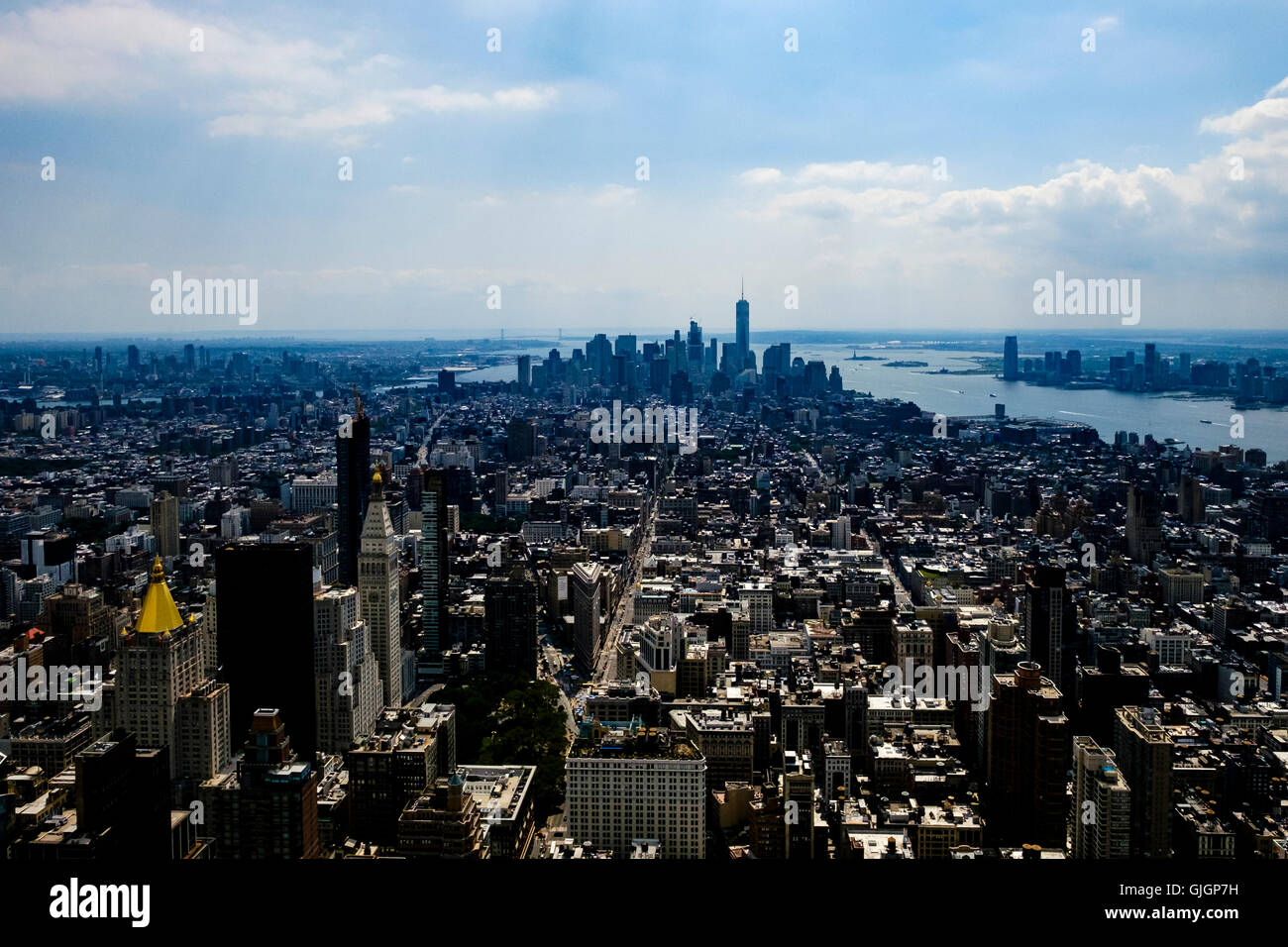 The View From The Open 86th Floor Observation Deck On The The