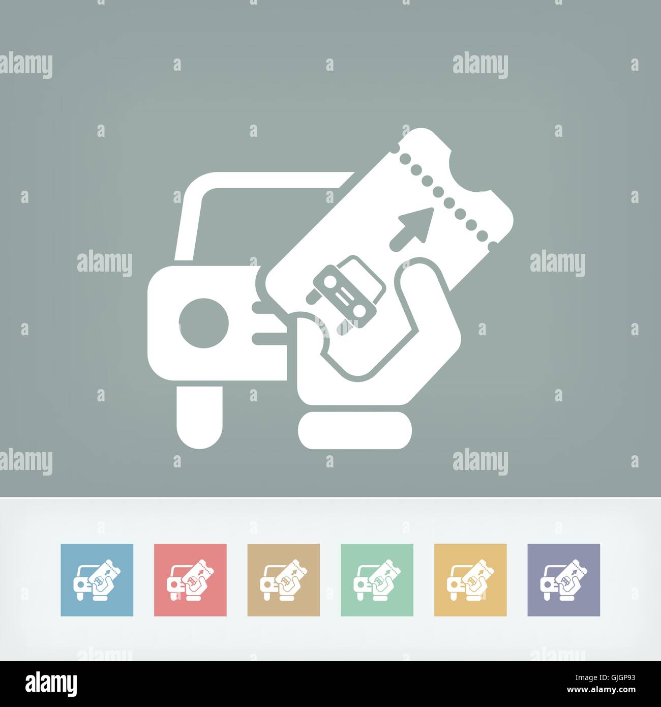 Card car icon Stock Vector Image & Art - Alamy
