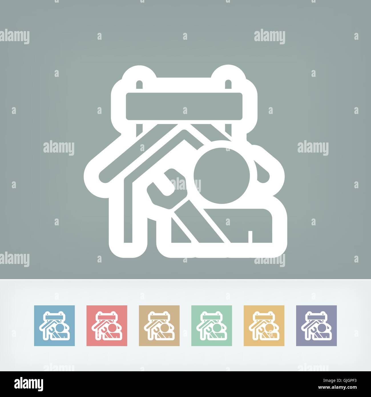 Industry concept icon Stock Vector Image & Art - Alamy