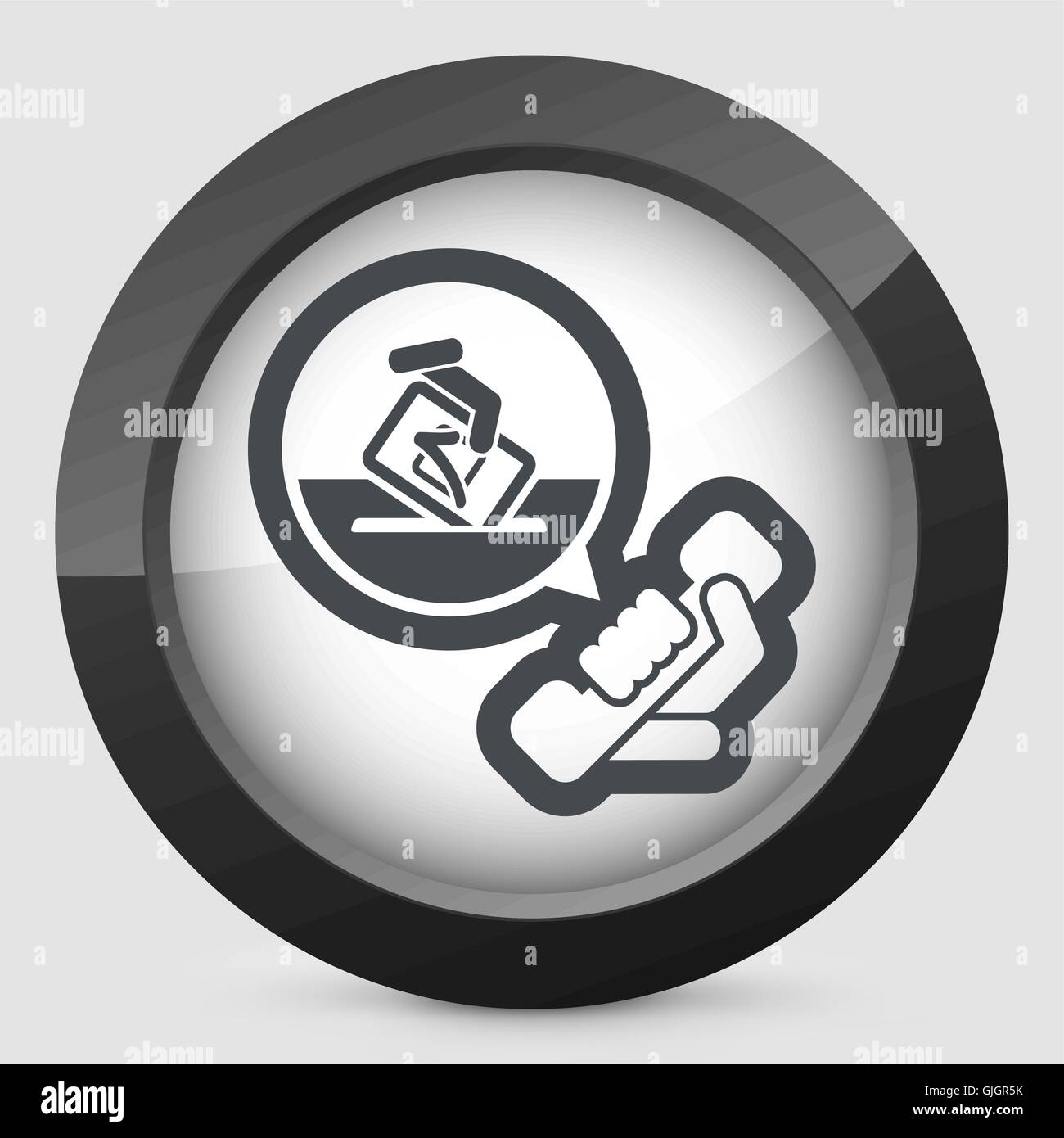 Phone line for elections Stock Vector Image & Art - Alamy