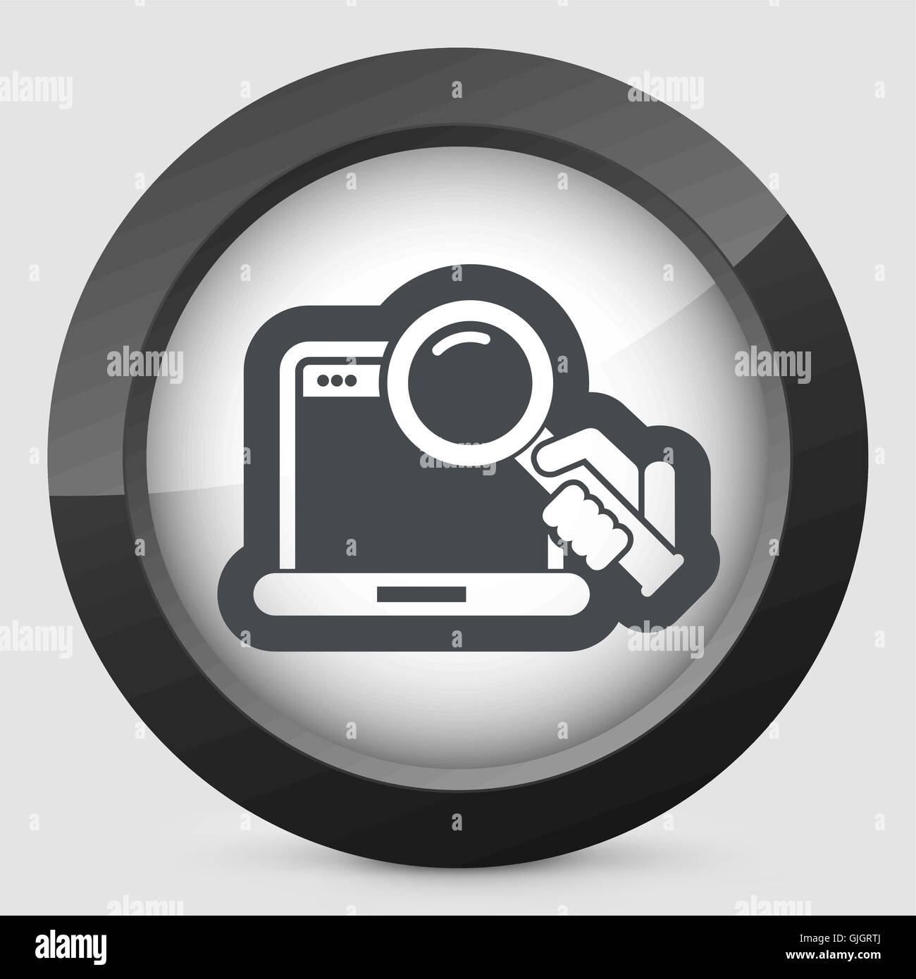 Search focus icon Stock Vector Images Alamy