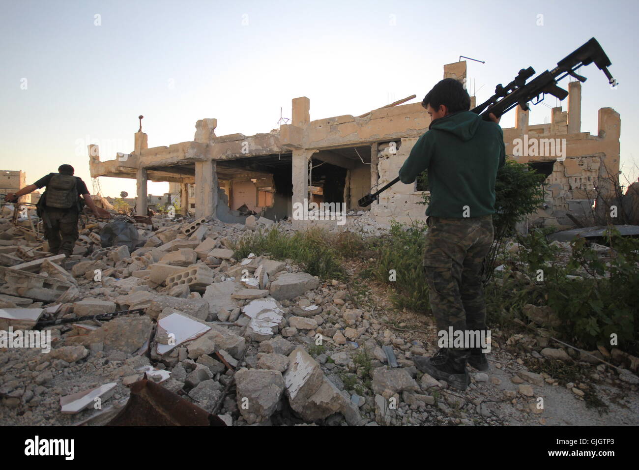 Aleppo, Syria. 16th Aug, 2016. The Rebels Have Recaptured Positions ...