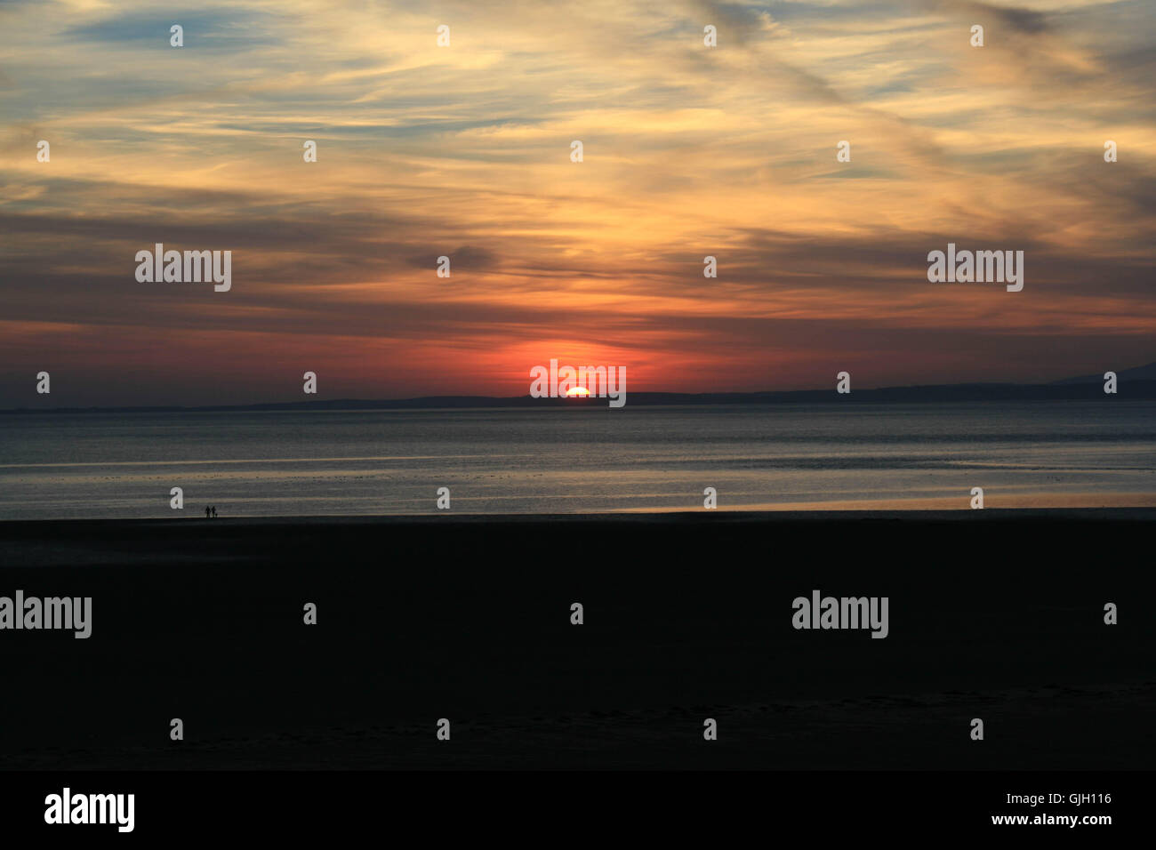 Sandylands Promenade, Morecambe, Lancashire, United Kingdom. 16th Aug