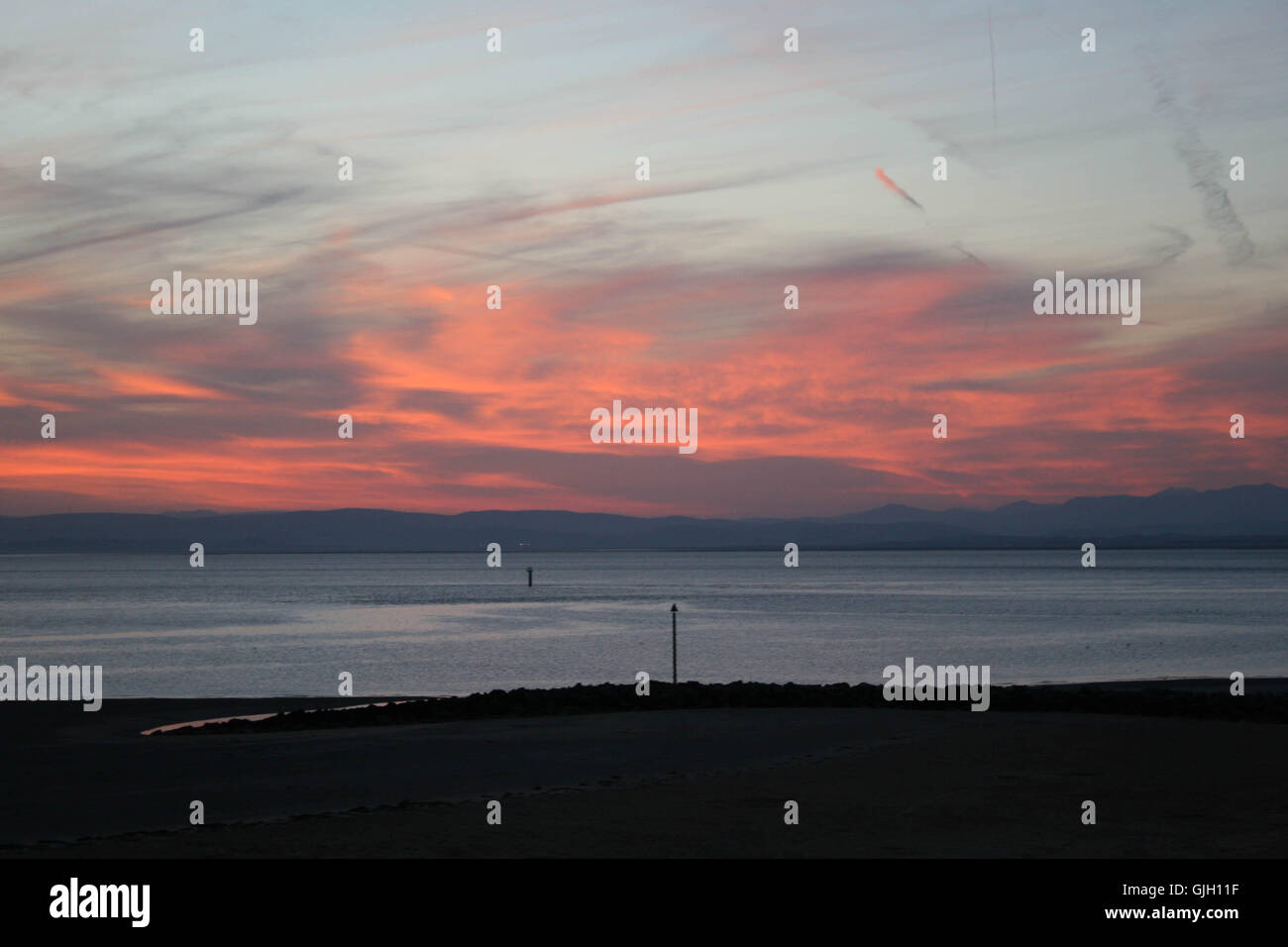 Sandylands promenade morecambe lancashire uk hires stock photography