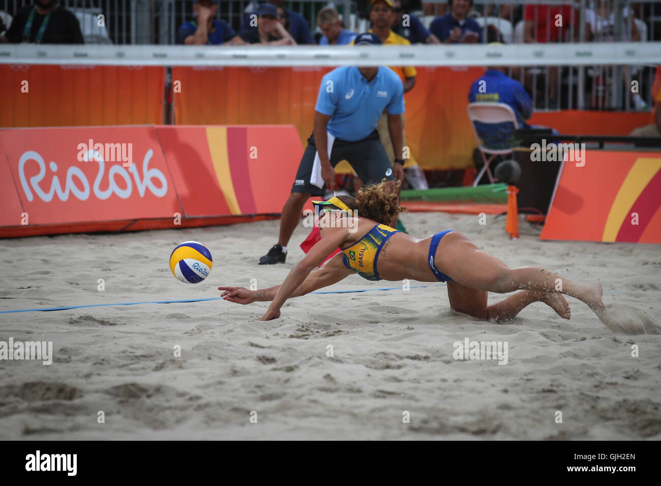 Rio de Janeiro, Brazil. 16th August, 2016. Photo during the Beach