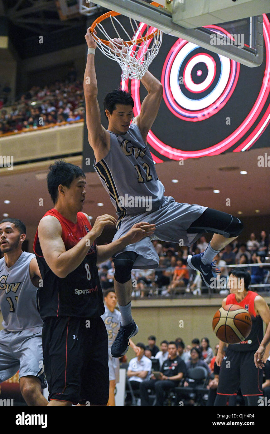 Tokyo, Japan. 16th Aug, 2016. Yuta Watanabe Washington