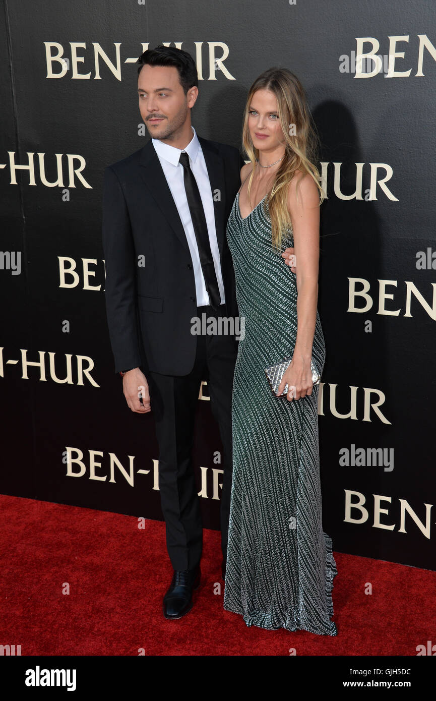 Jack Huston And Shannan Click High Resolution Stock Photography and