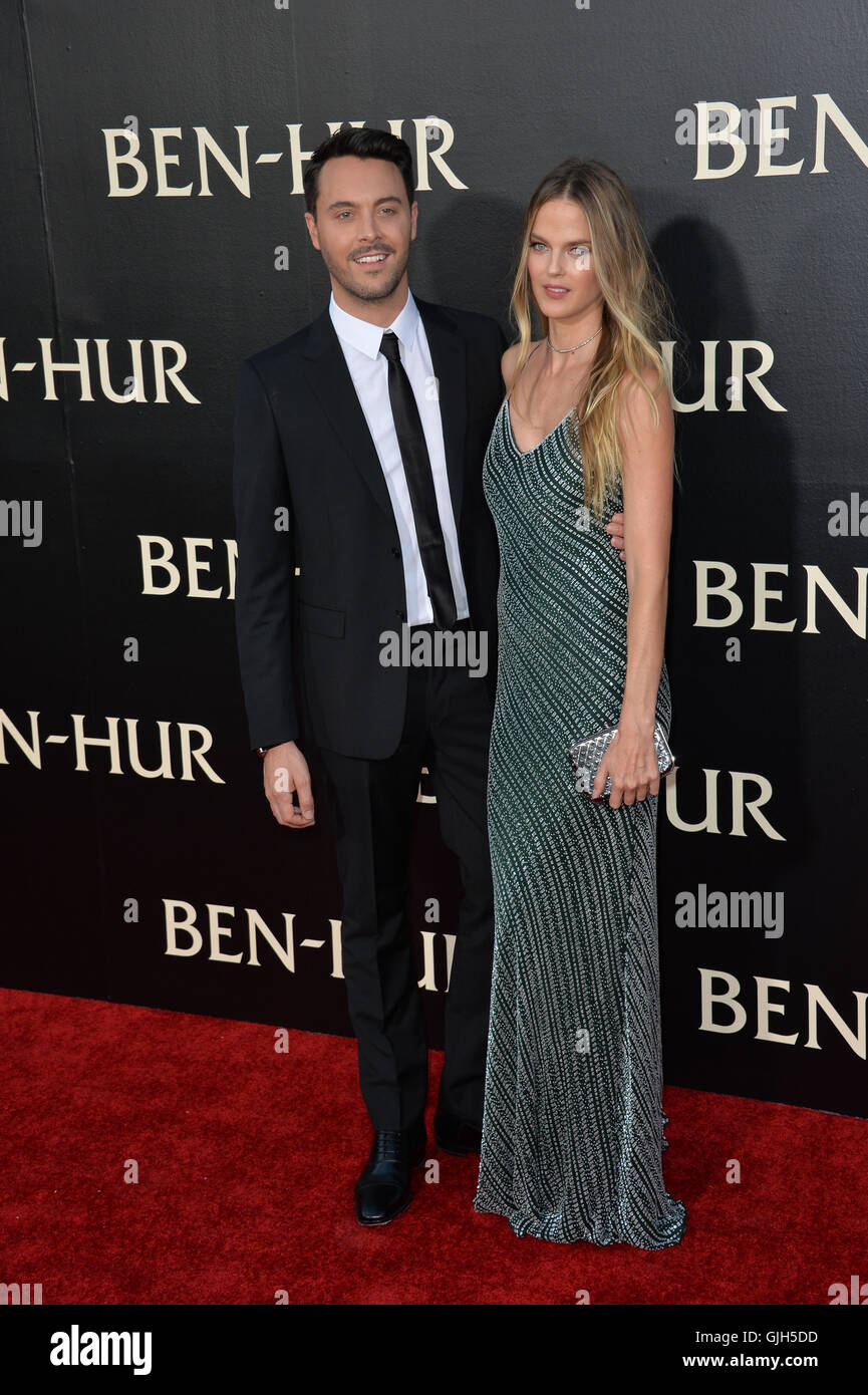 Jack Huston And Shannan Click High Resolution Stock Photography and