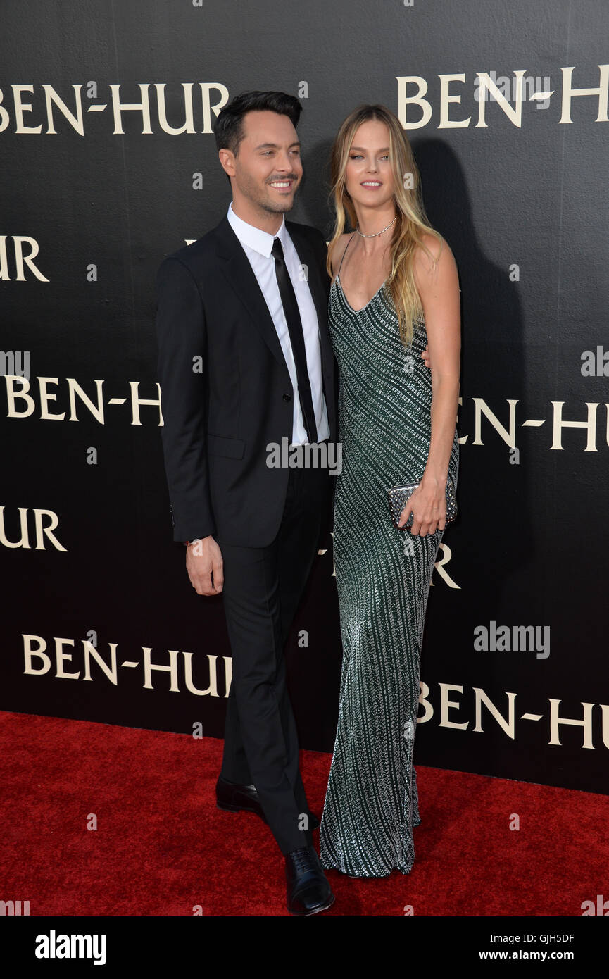 Jack Huston And Shannan Click High Resolution Stock Photography and
