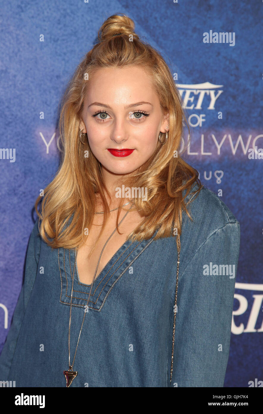 Los Angeles, CA, USA. 16th Aug, 2016. Ellery Sprayberry. Variety's