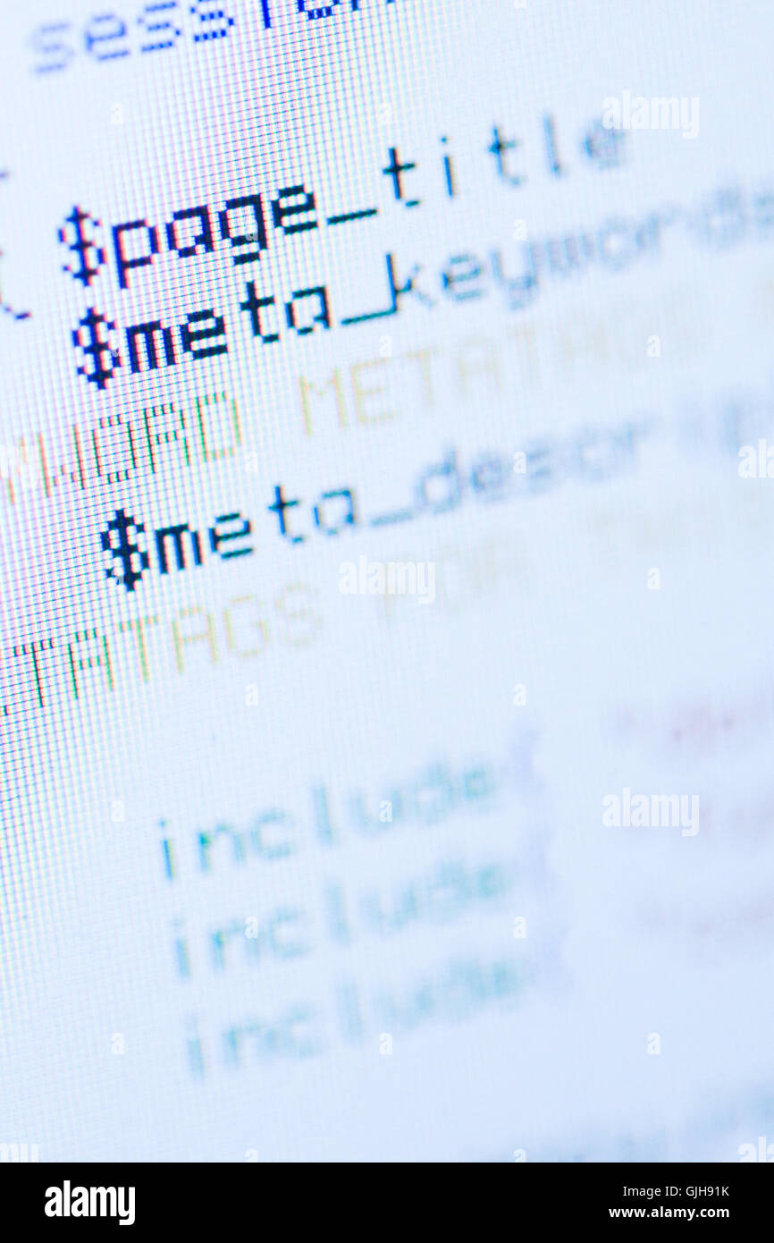 Programieren hi-res stock photography and images - Alamy