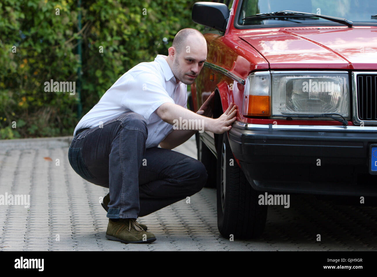 check sell car Stock Photo