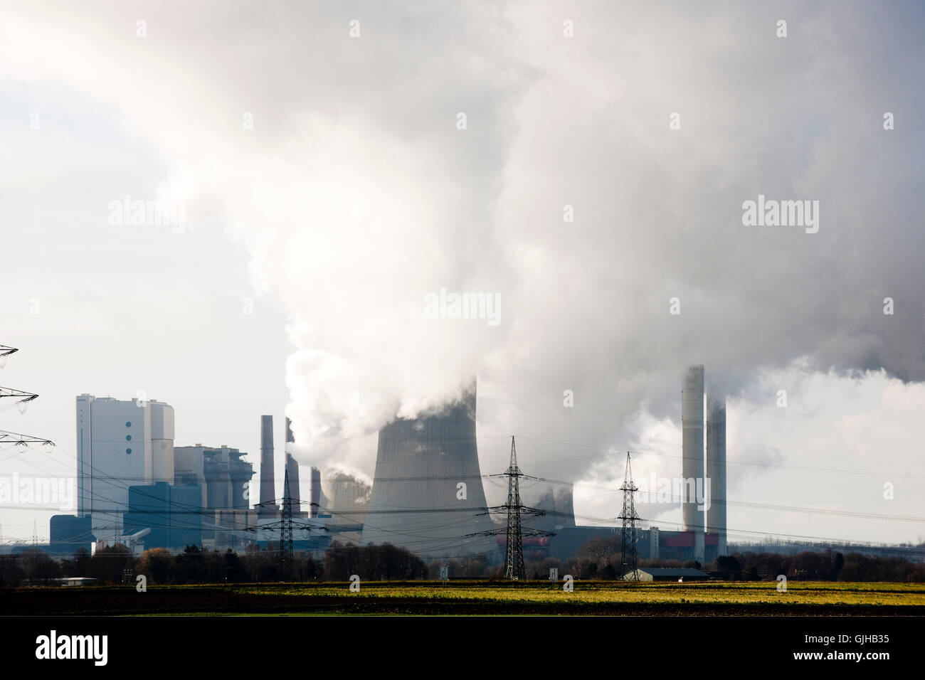 Fossil fueled power plant hi-res stock photography and images - Alamy