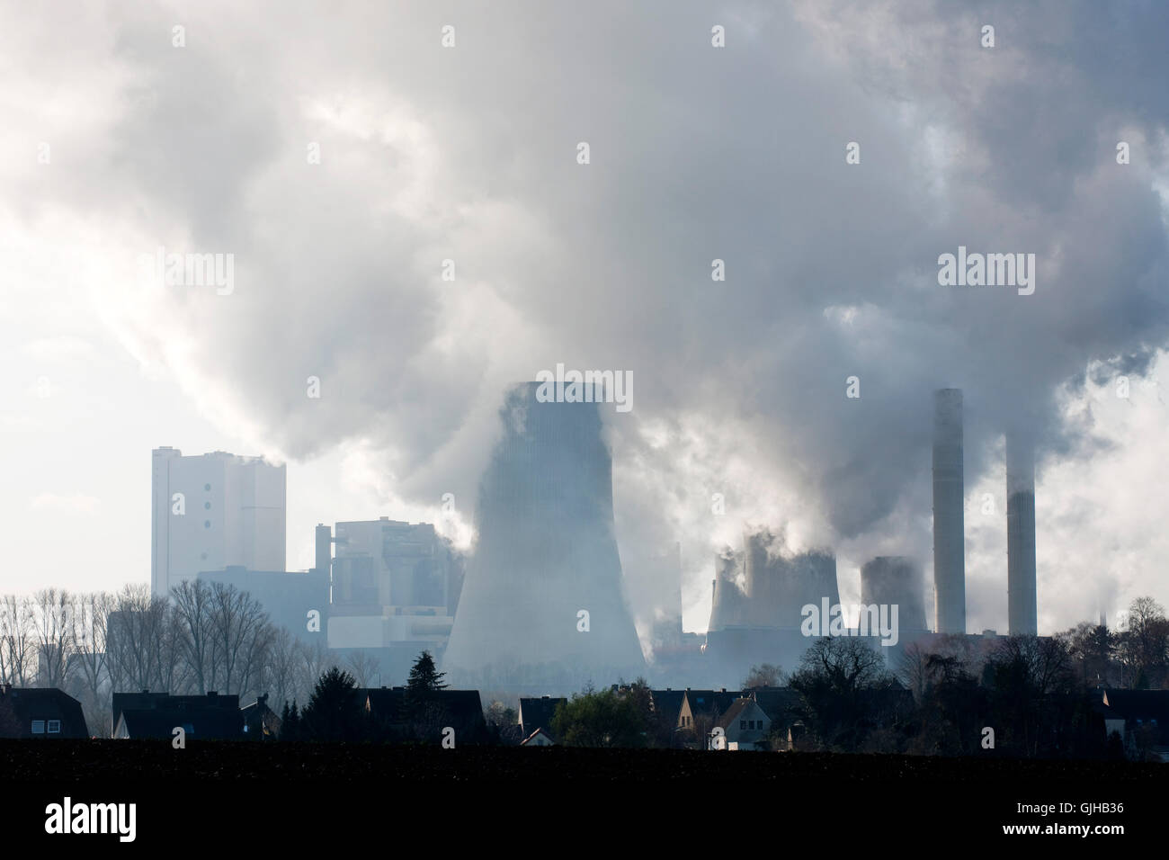 Fossil fueled power plant hi-res stock photography and images - Alamy