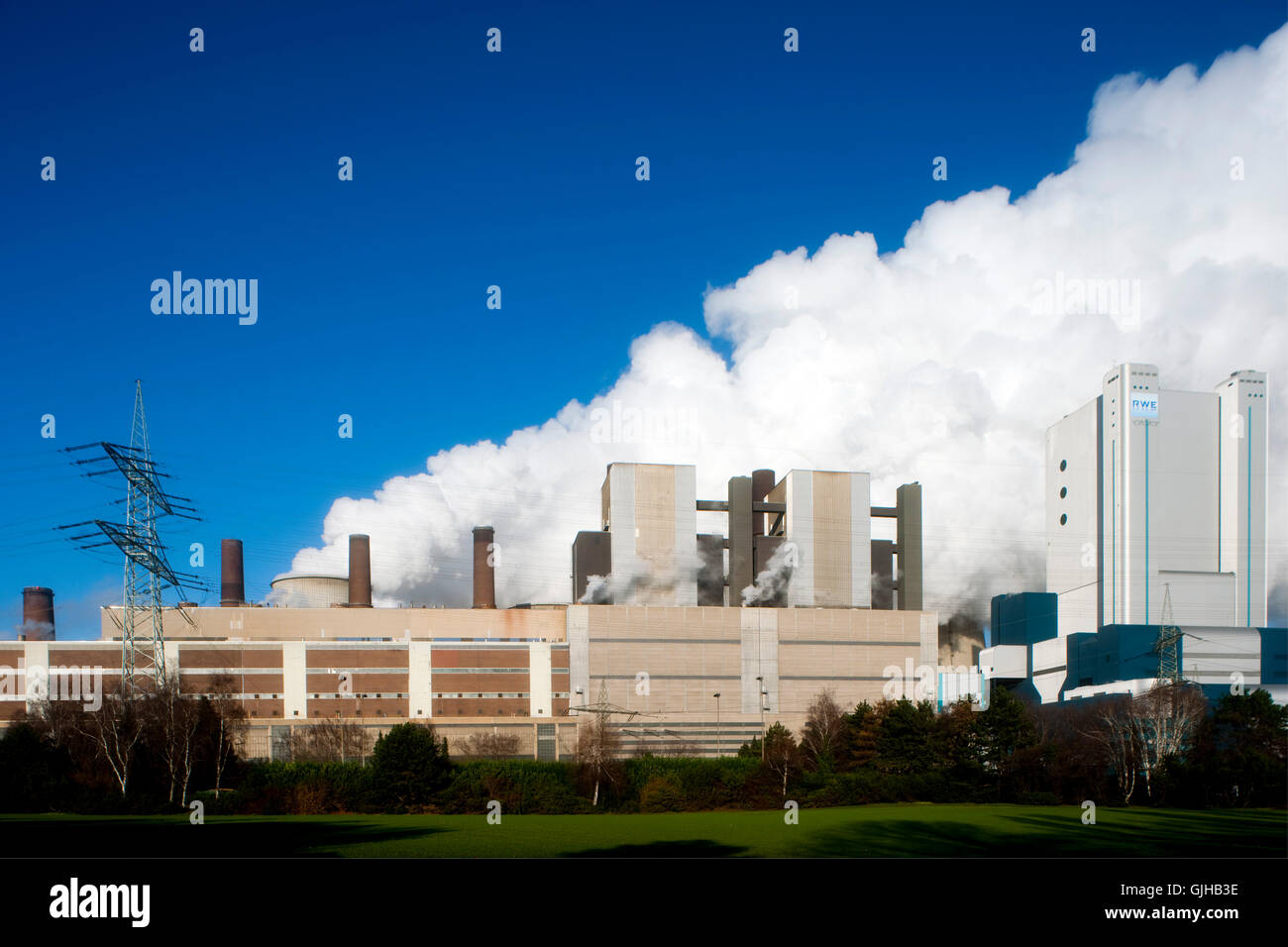 Rwe power plant niederaussem bergheim hi-res stock photography and ...