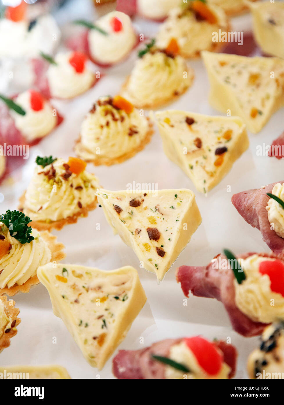 evening snack Stock Photo