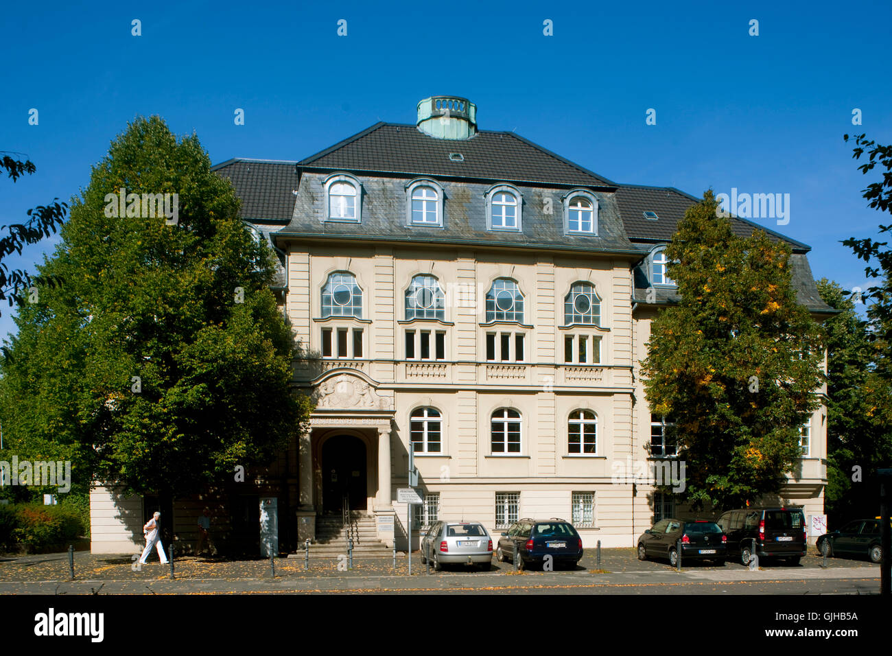 BRD, Deutschland, NRW, Brühl, Balthasar-Neumann-Platz 3, das Amtsgericht befindet sich in einem schˆnen Historischen Gebäude. Stock Photo