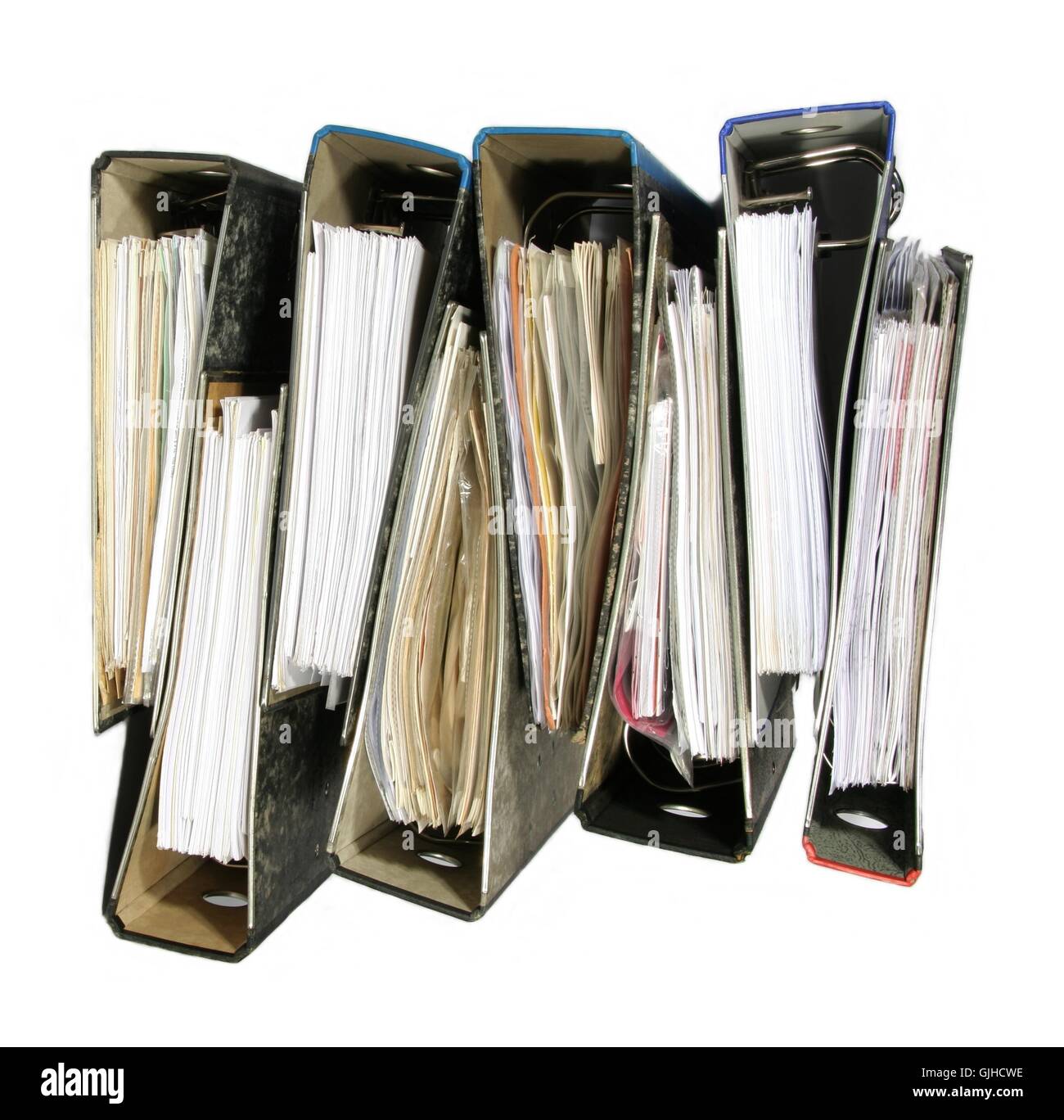 office desk business dealings Stock Photo