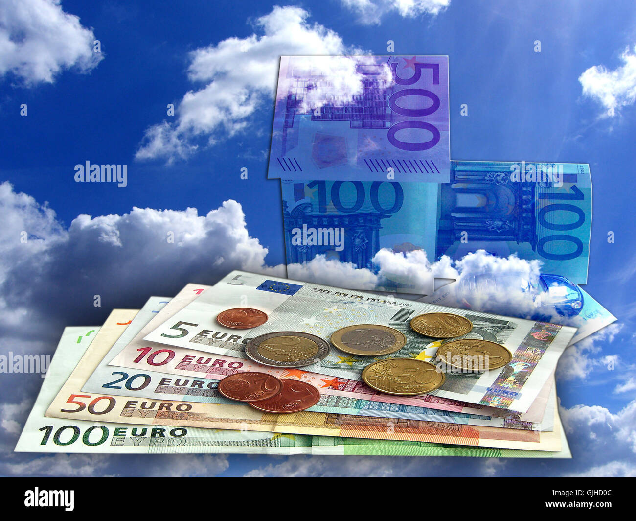 traumhaus - finance - financial concept Stock Photo