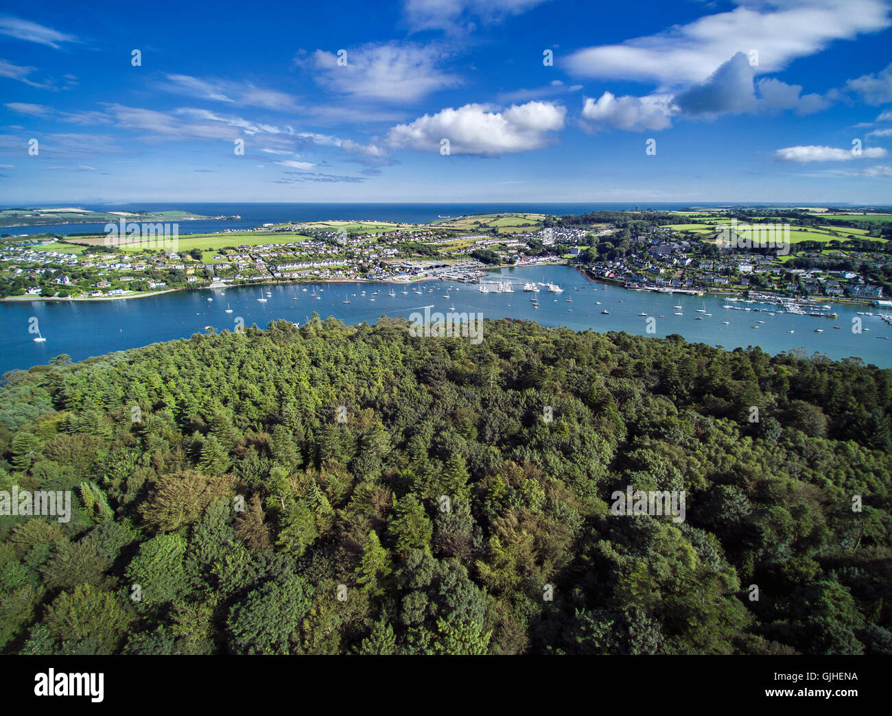 Crosshaven harbor, Cork, Ireland Stock Photo Alamy