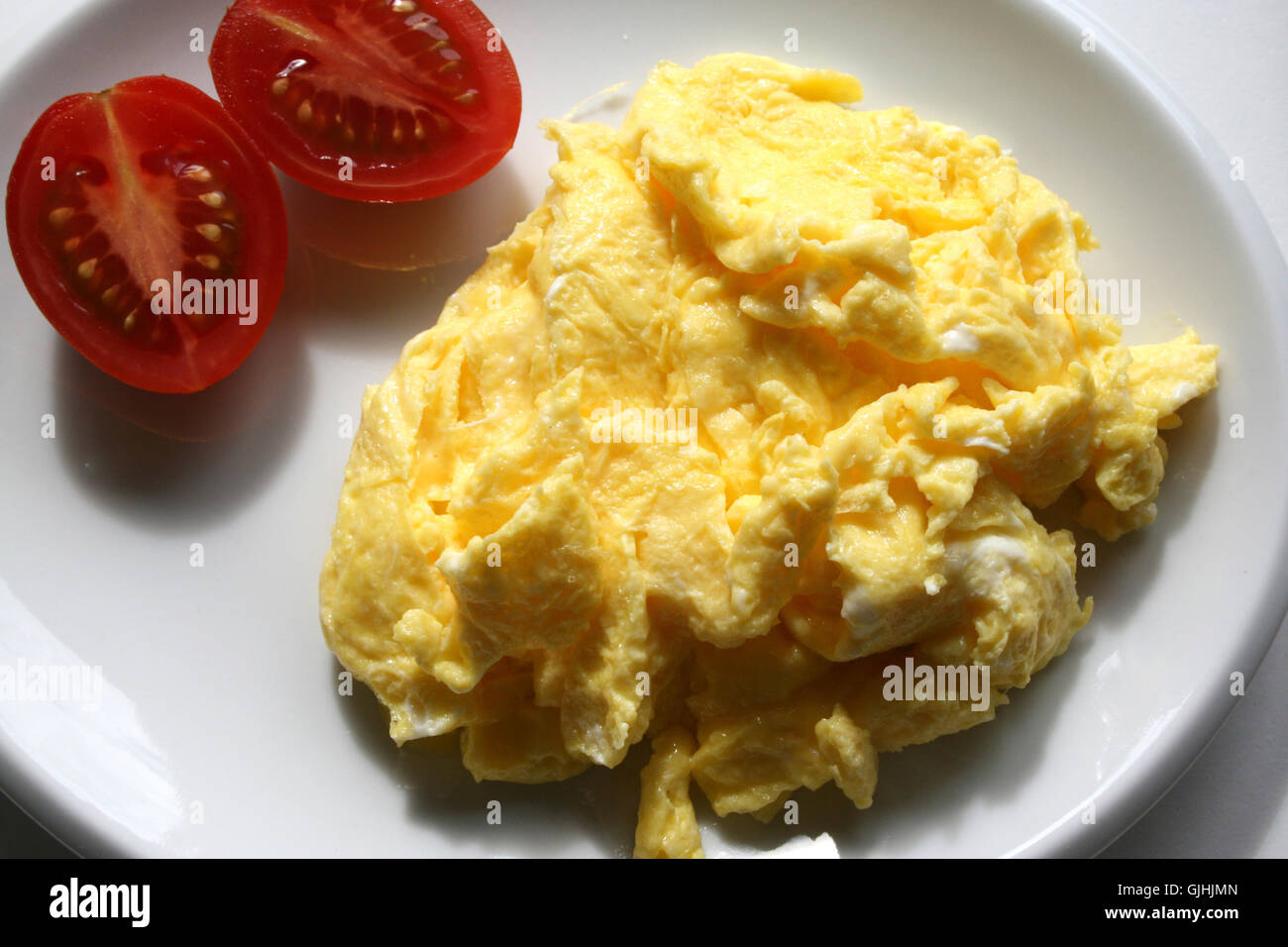 scrambled eggs (3 Stock Photo - Alamy