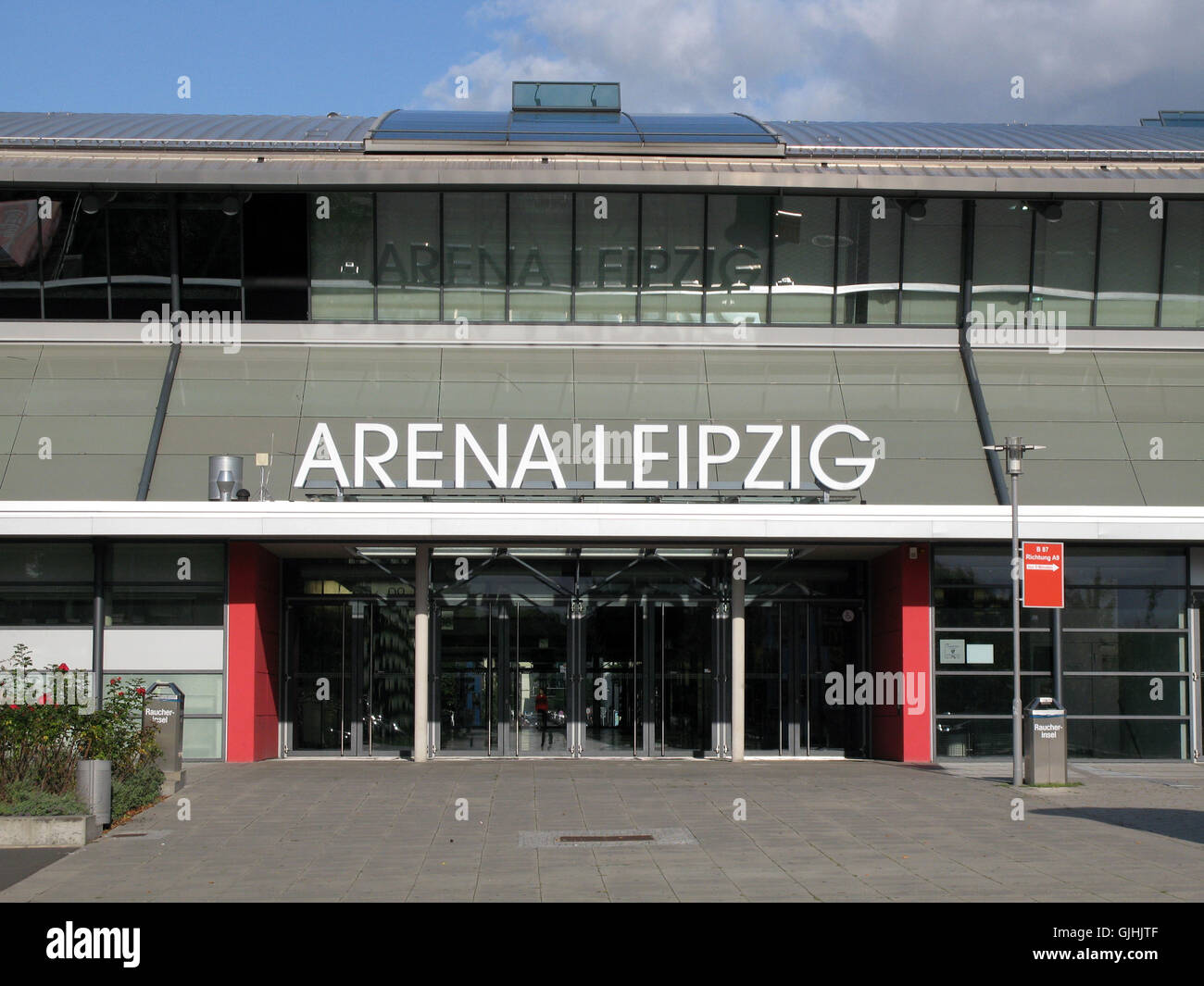 arena leipzig Stock Photo