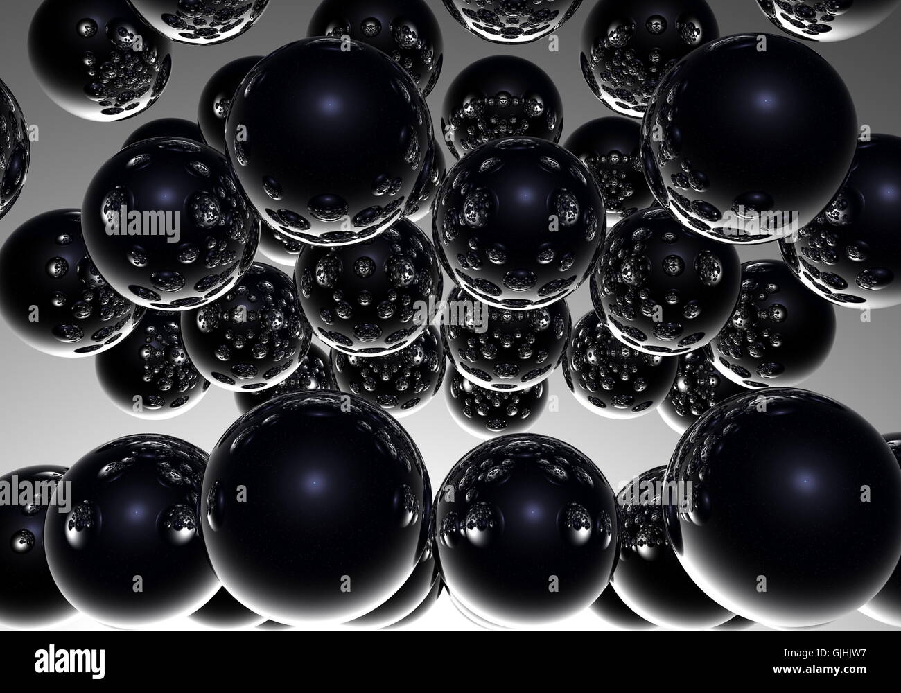 School - Bubbles - Black