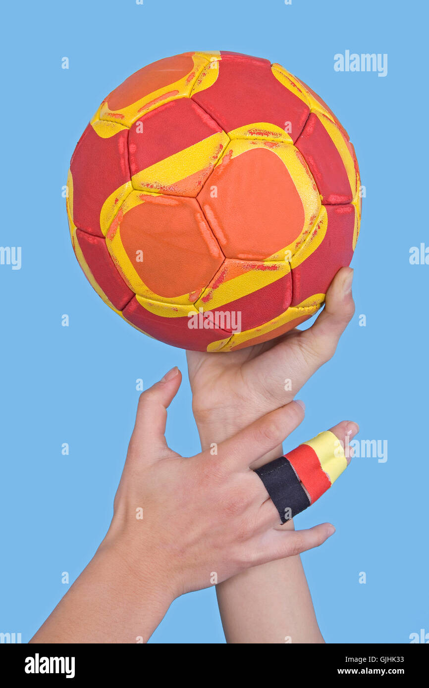 Handball sports hall hires stock photography and images Alamy